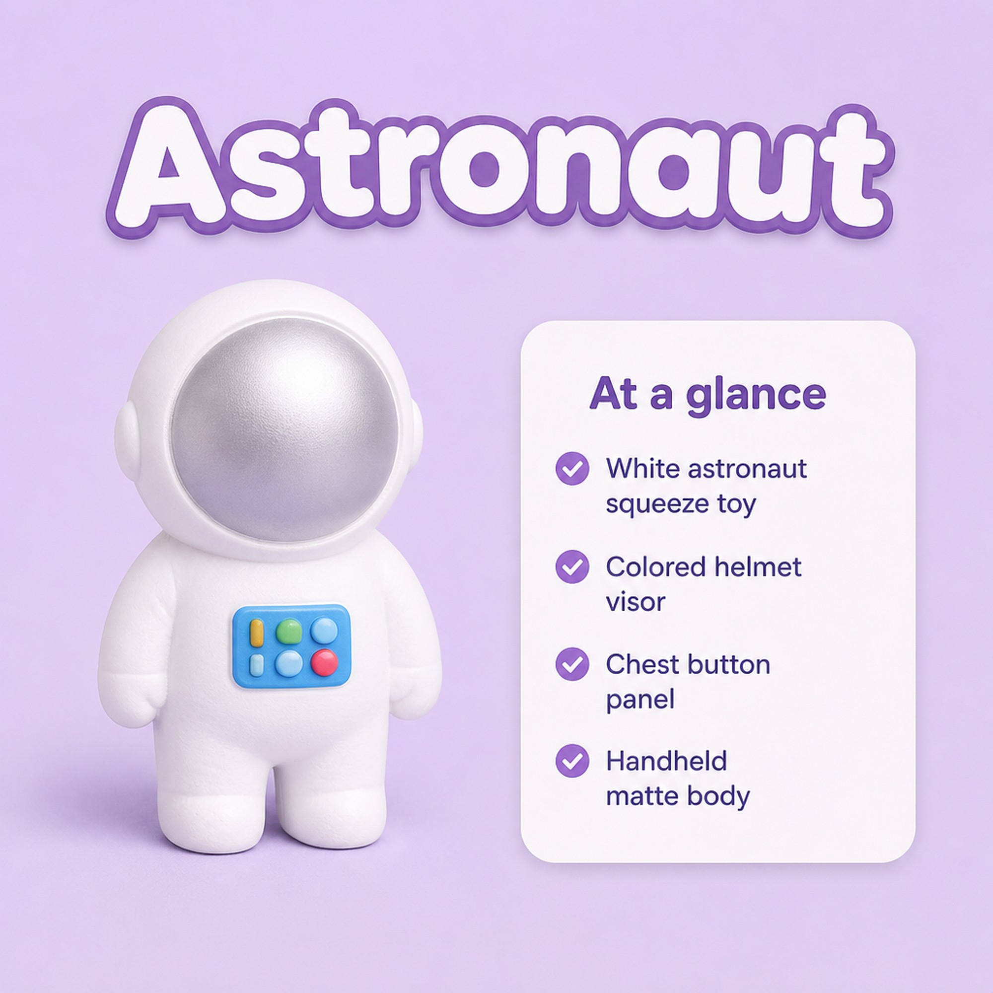 Astronaut at a glance