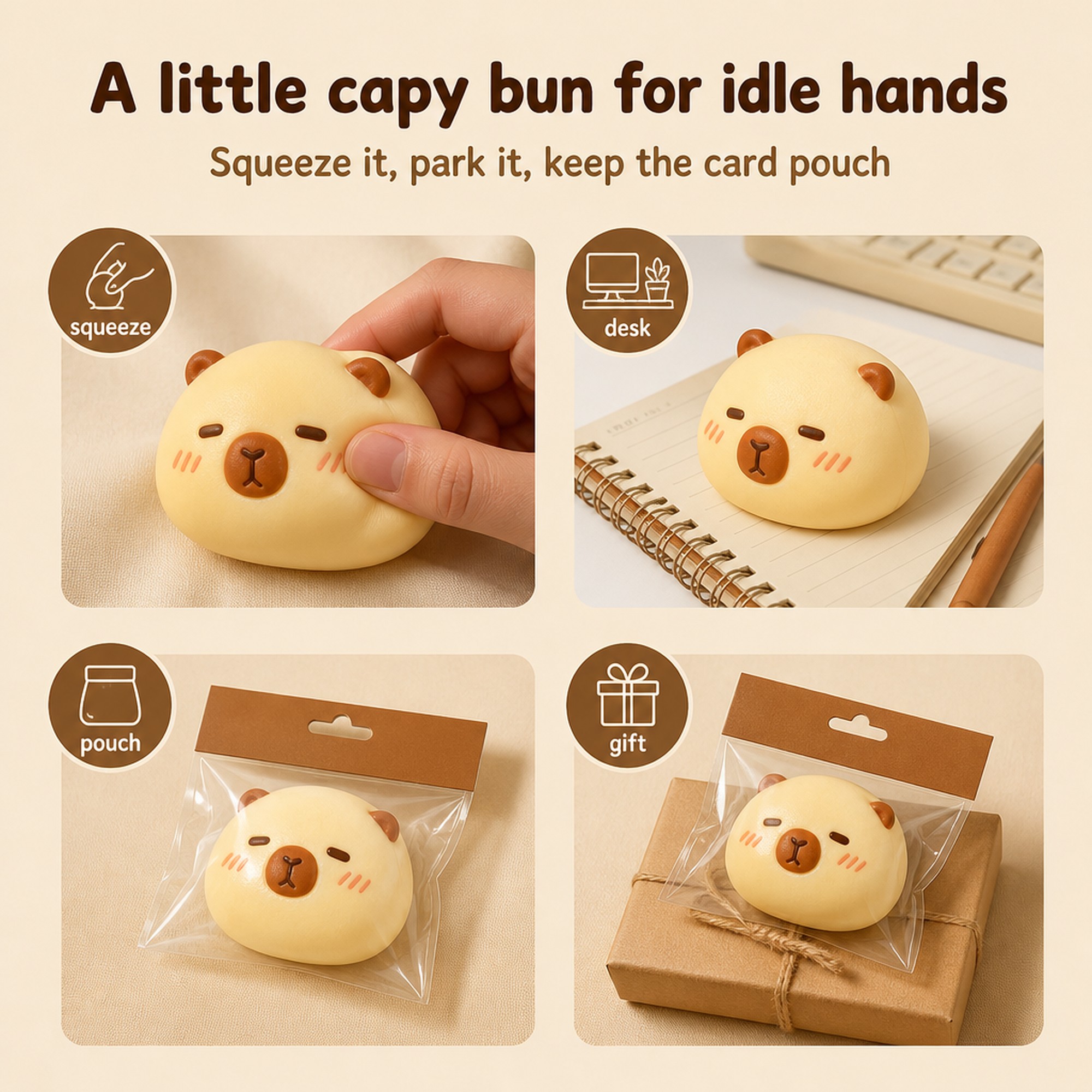 Capy Butter Squishy use occasions