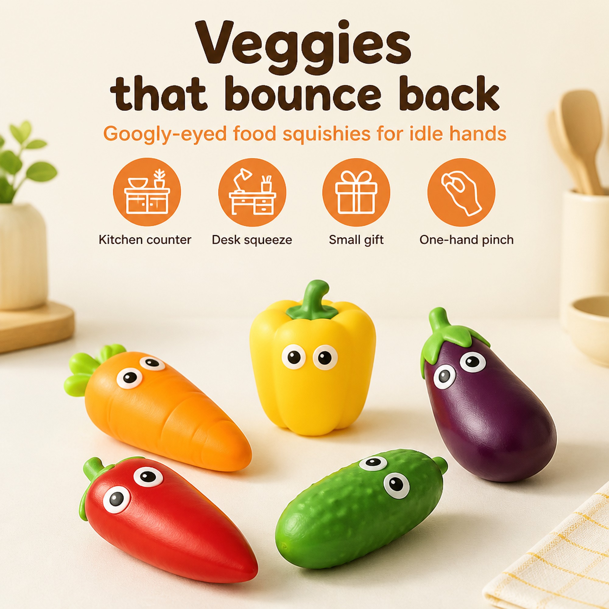 Googly Veggie use occasions