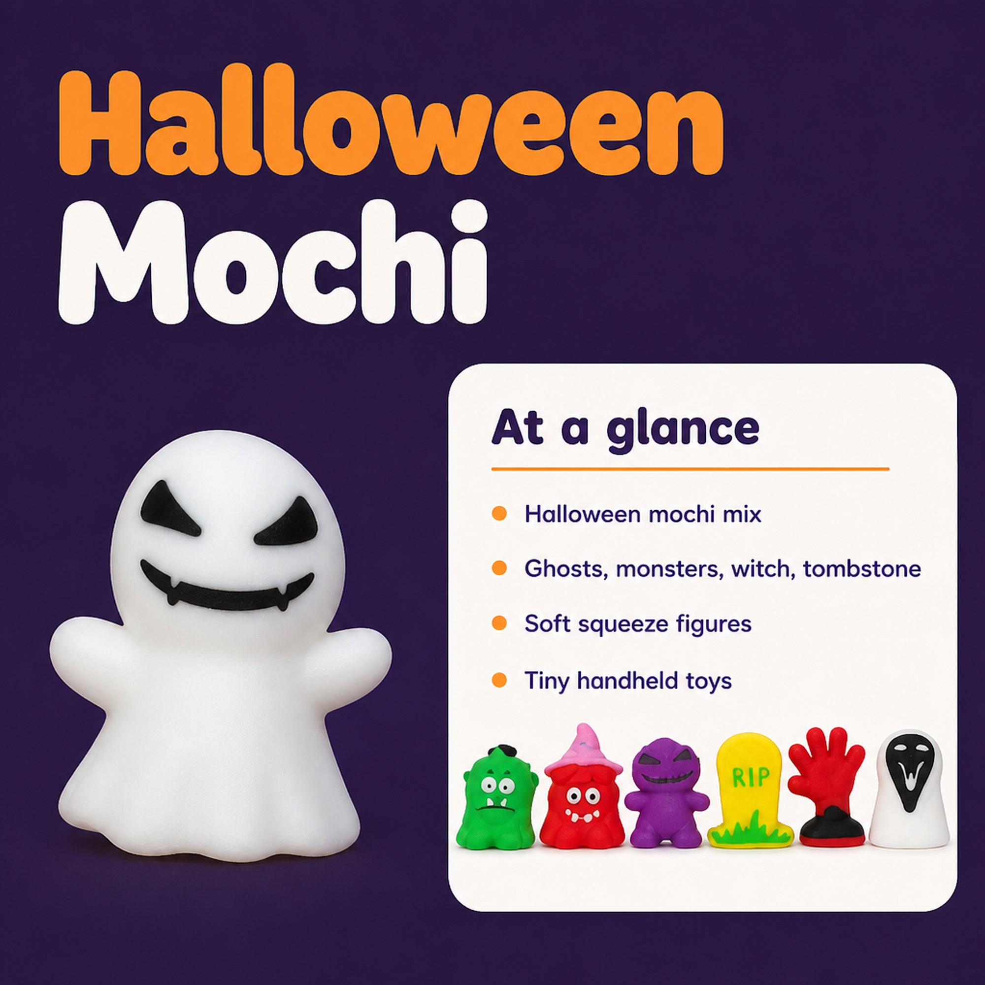 Halloween Mochi at a glance