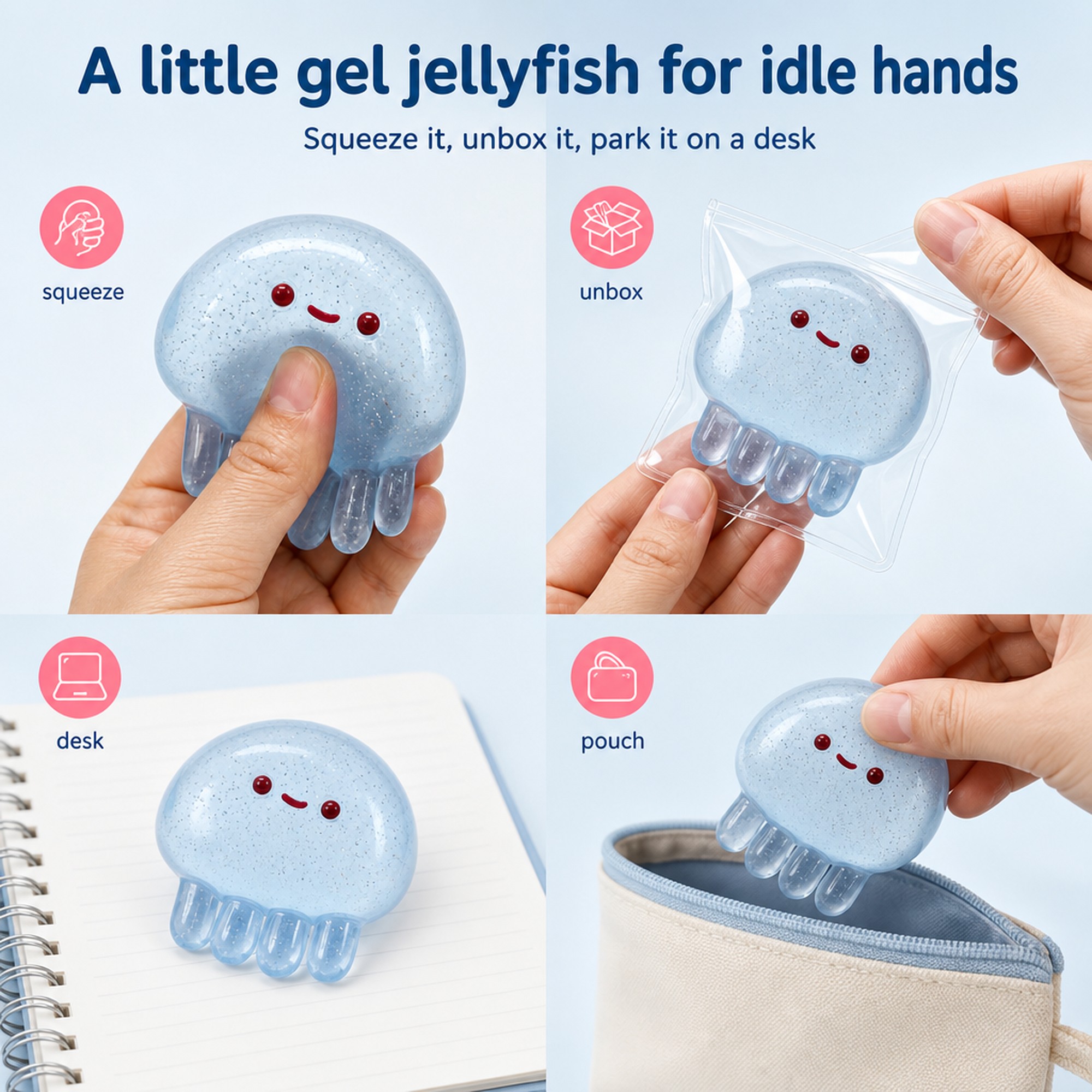 Jellyfish Squishy use occasions