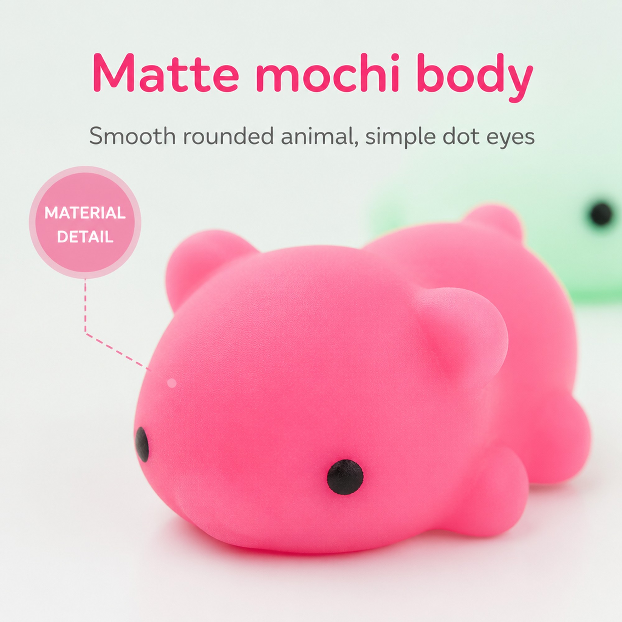 Mochi animal surface