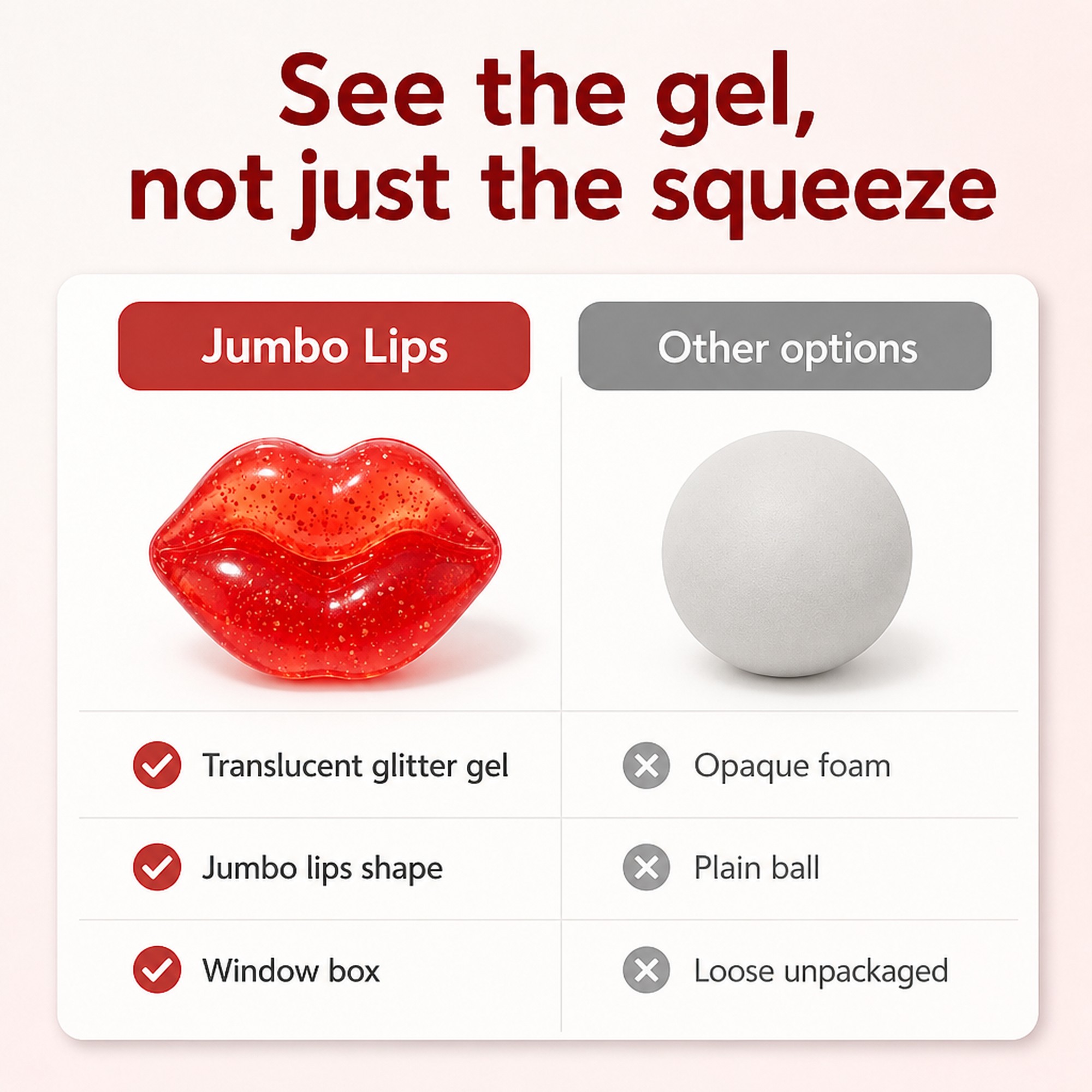 Jumbo Lips compared with other options