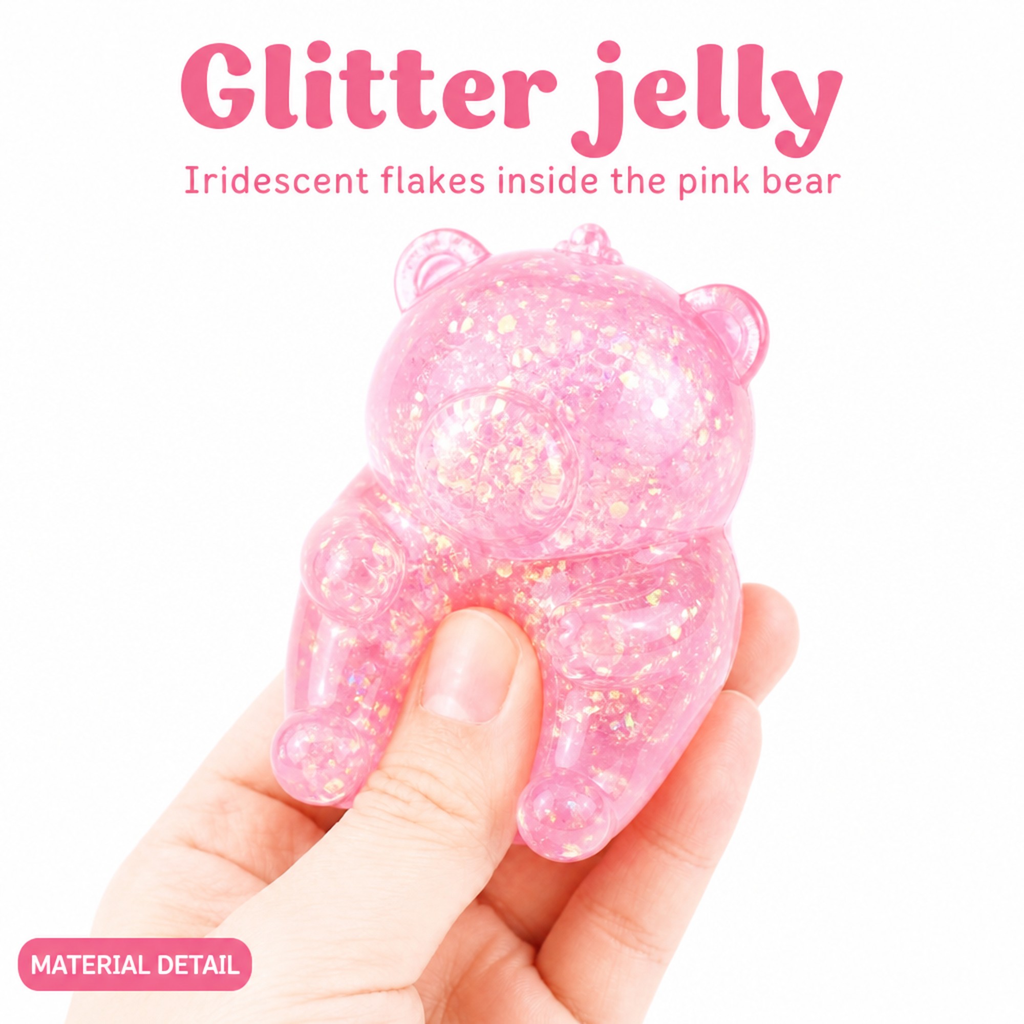 Glitter Bear jelly and glitter