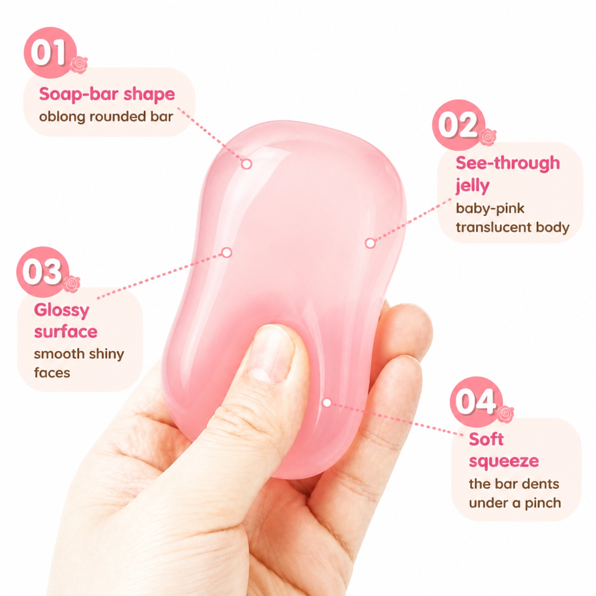 Jelly Soap features
