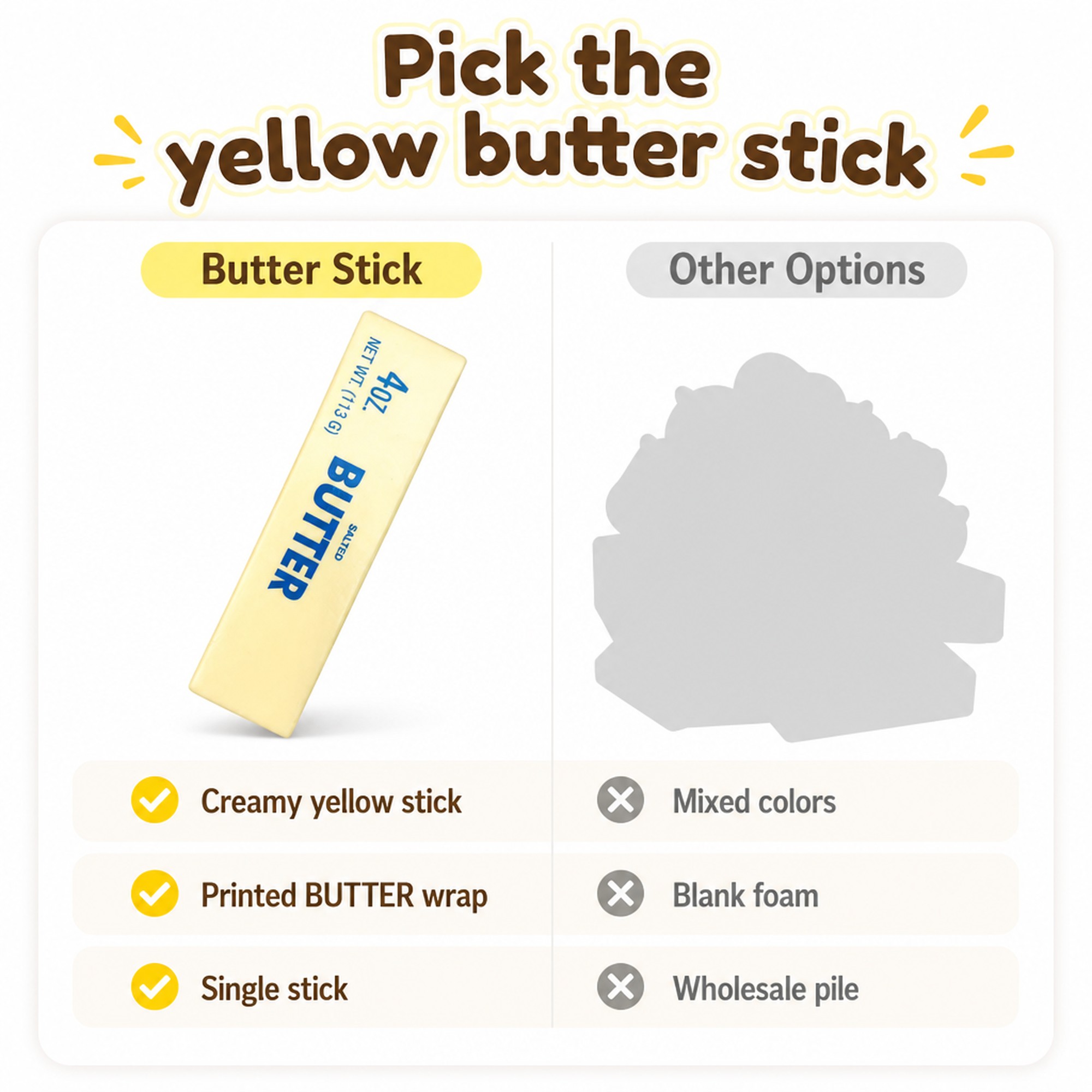 Butter Stick compared with other options