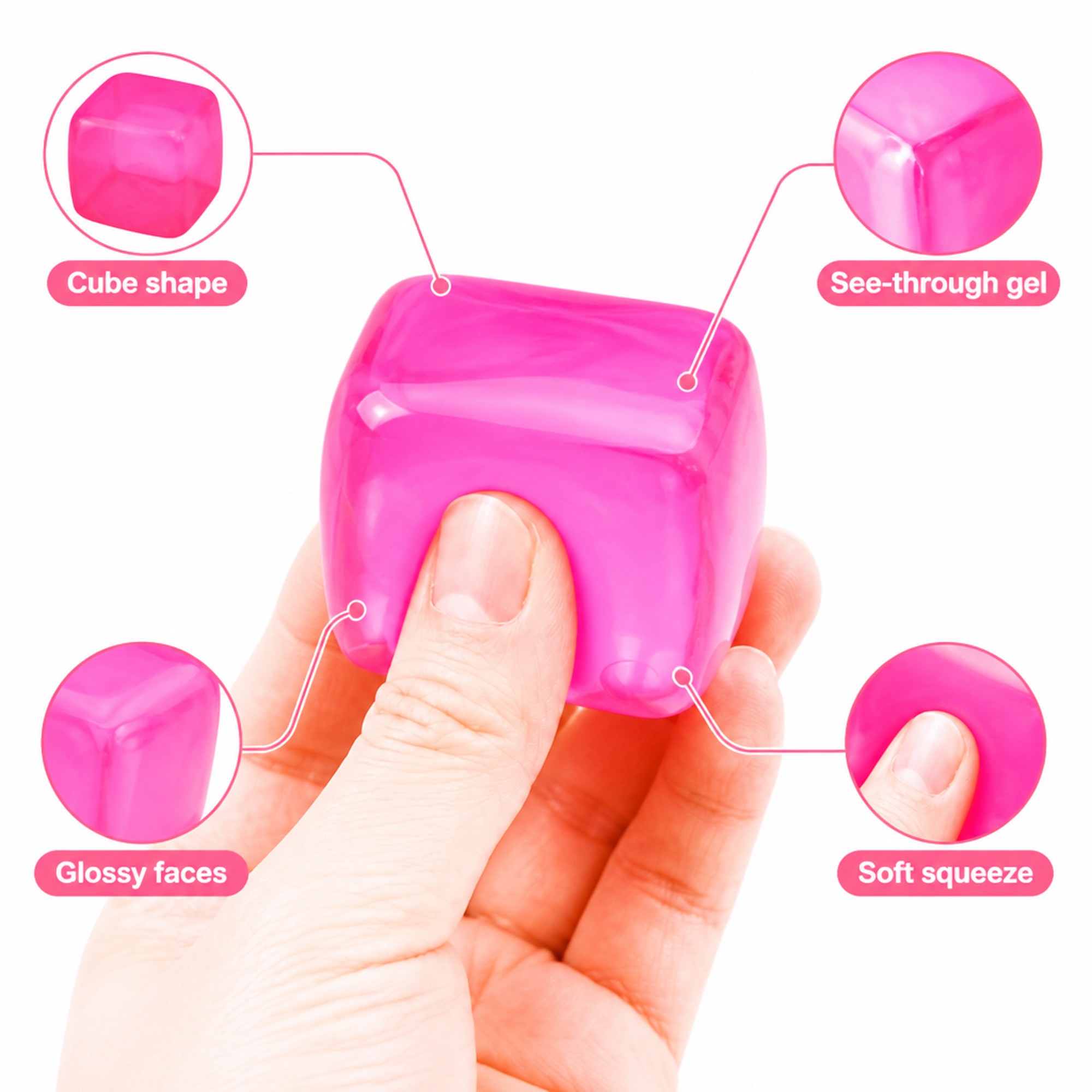 Neon Cube features