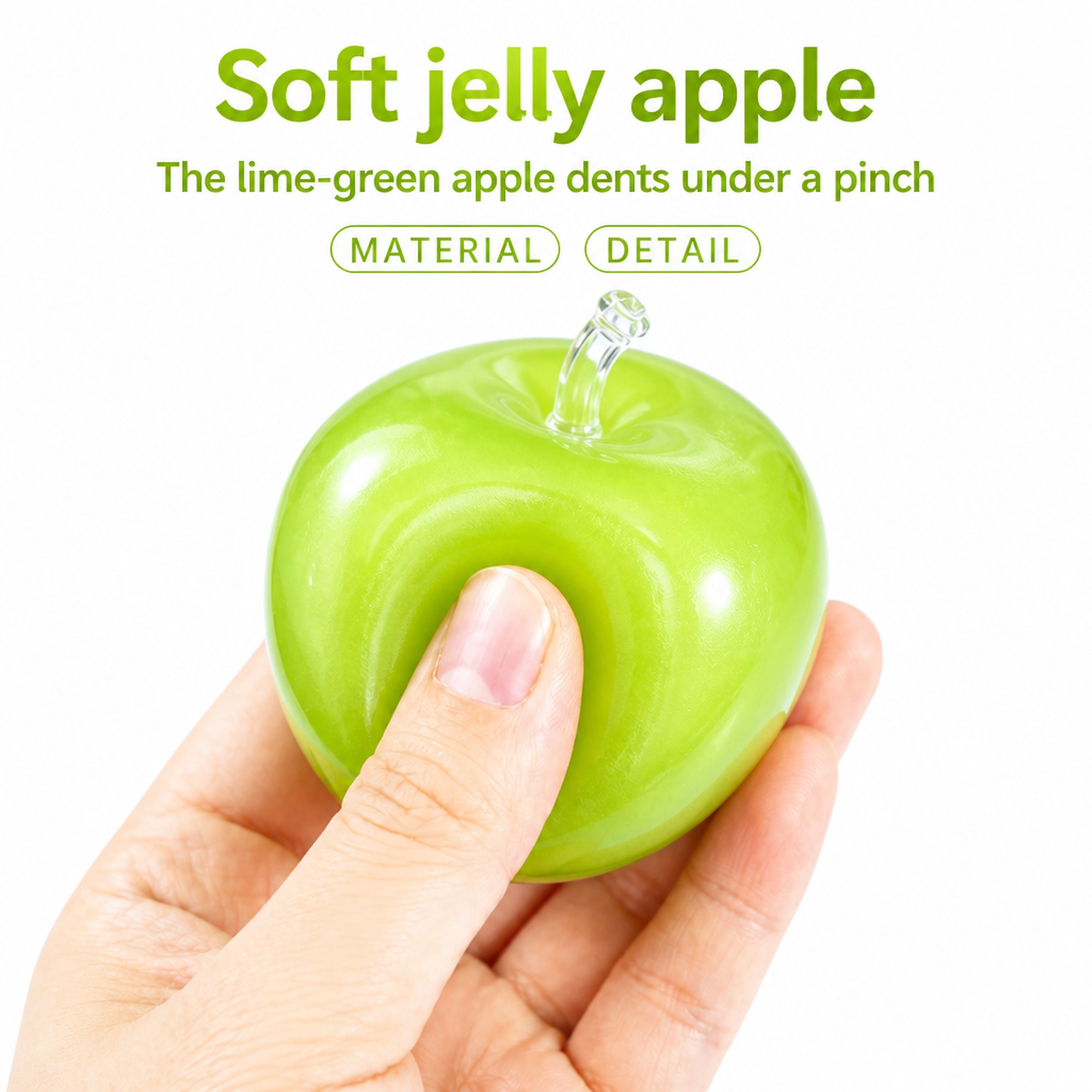 Green Apple jelly squeeze