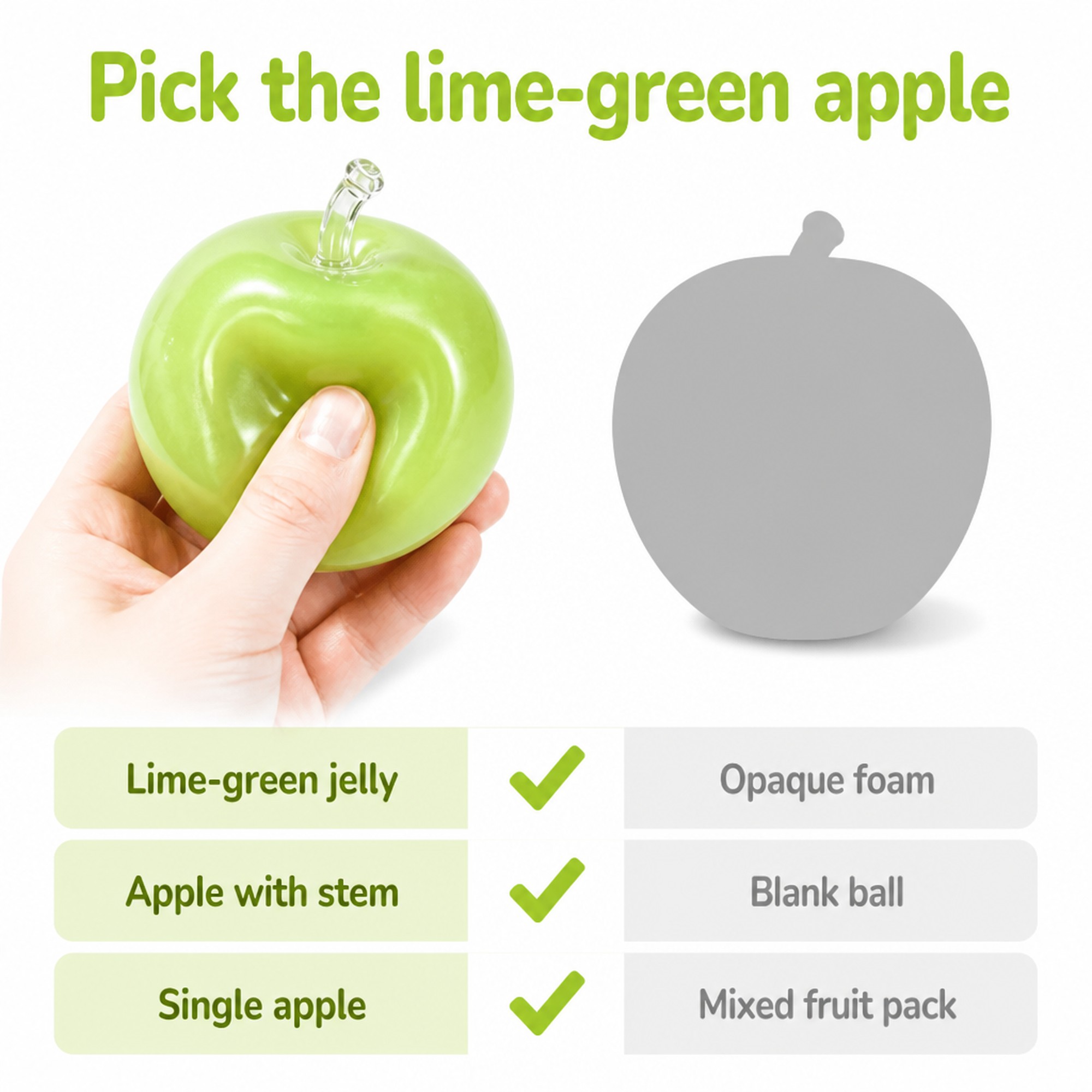 Green Apple compared with other options