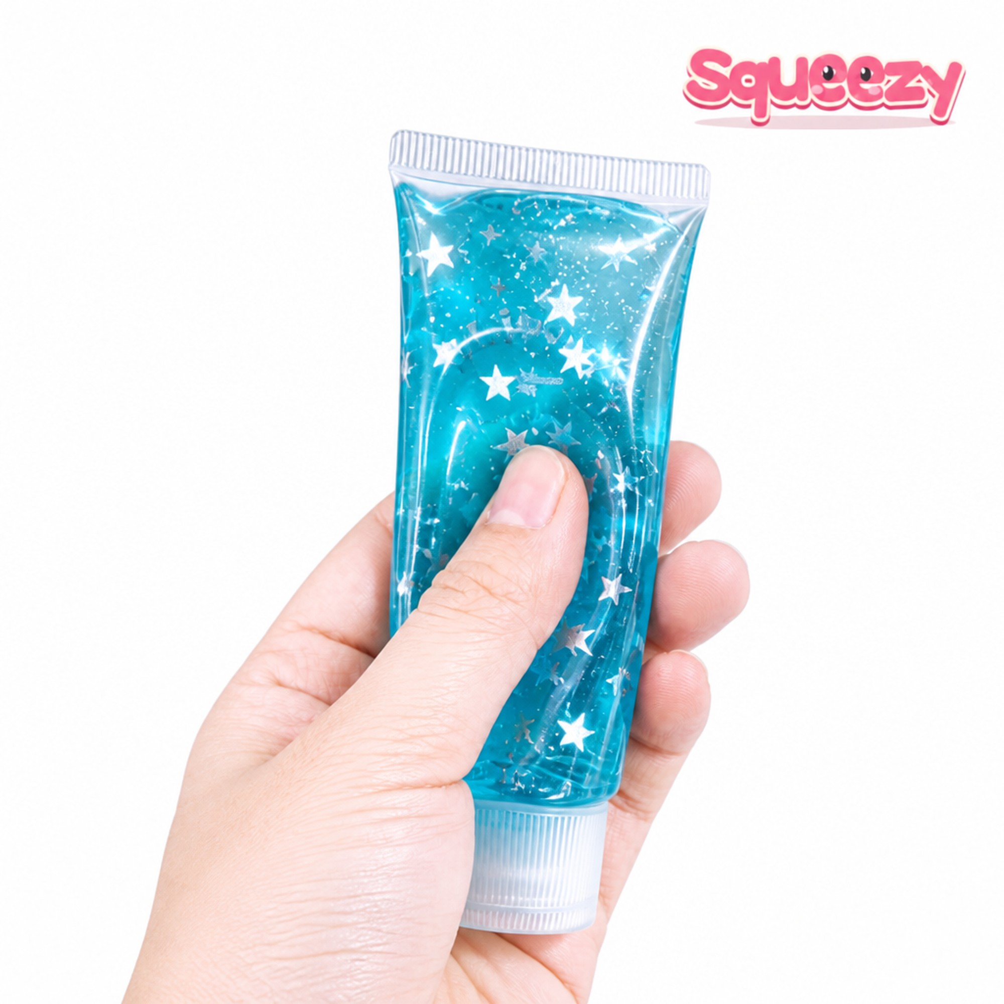 Star Tube being squeezed