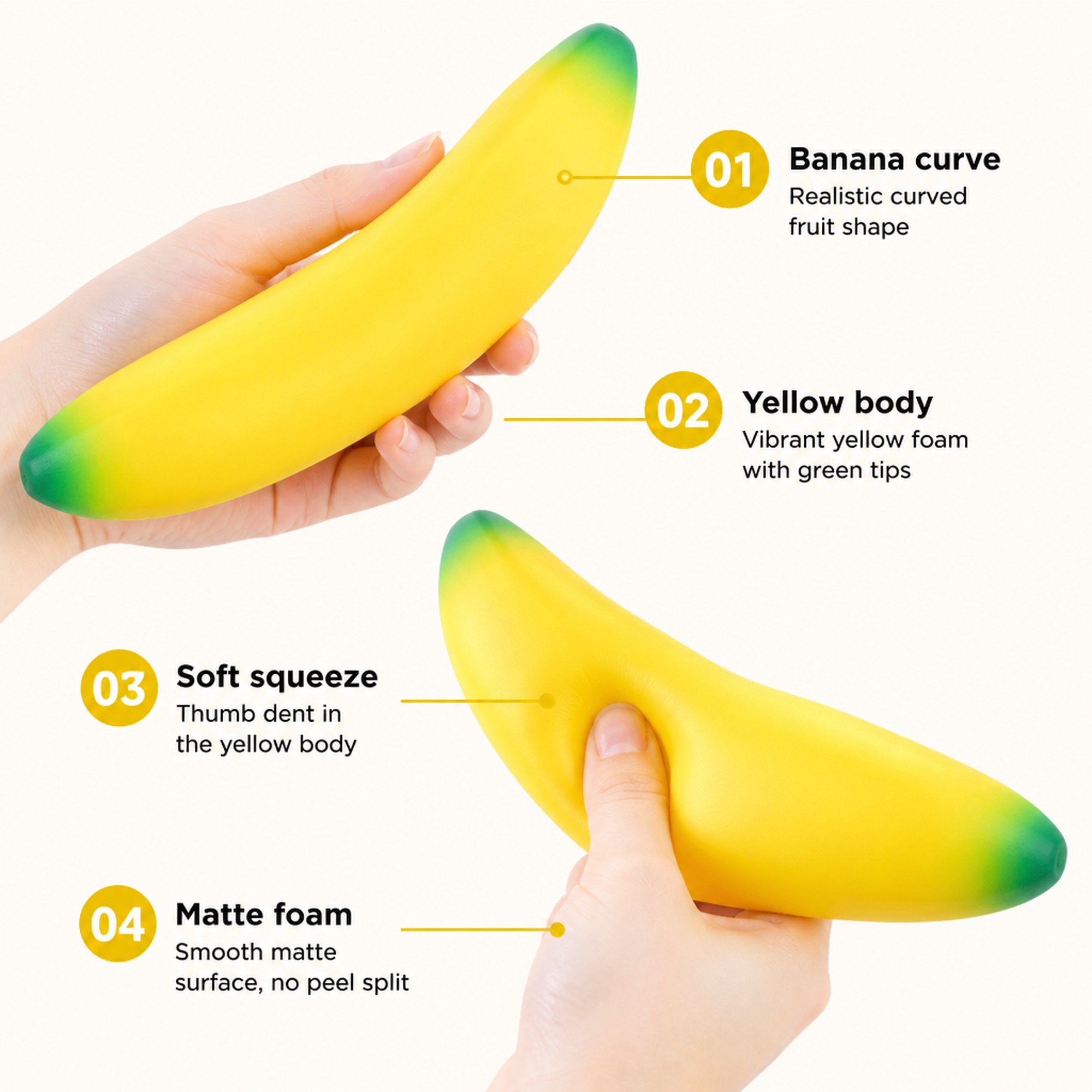 Jumbo Banana features