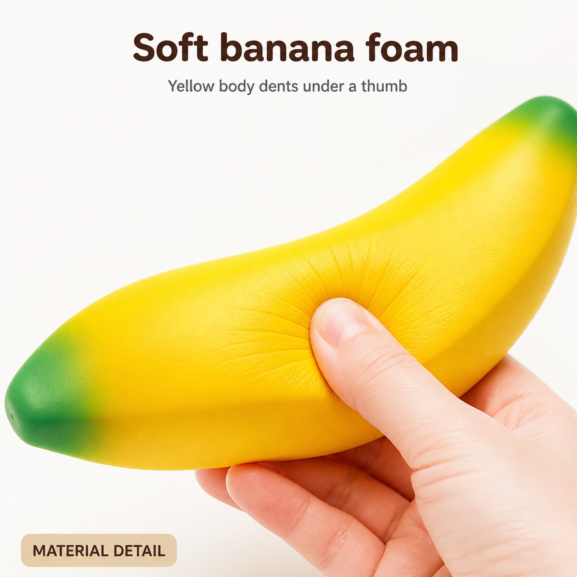 Jumbo Banana foam squeeze