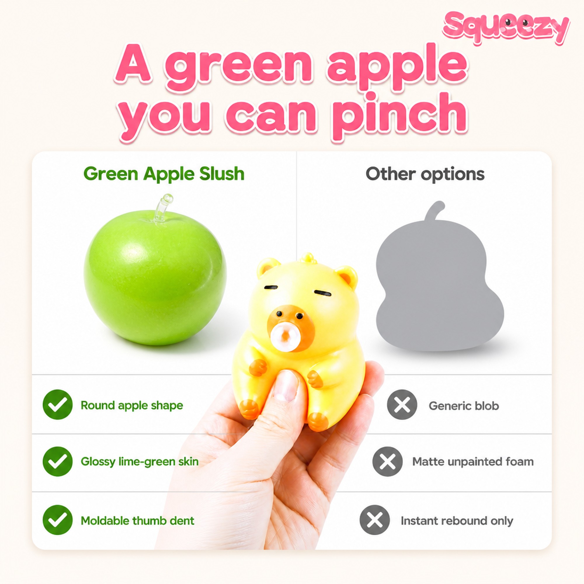 Green Apple Slush compared with other options