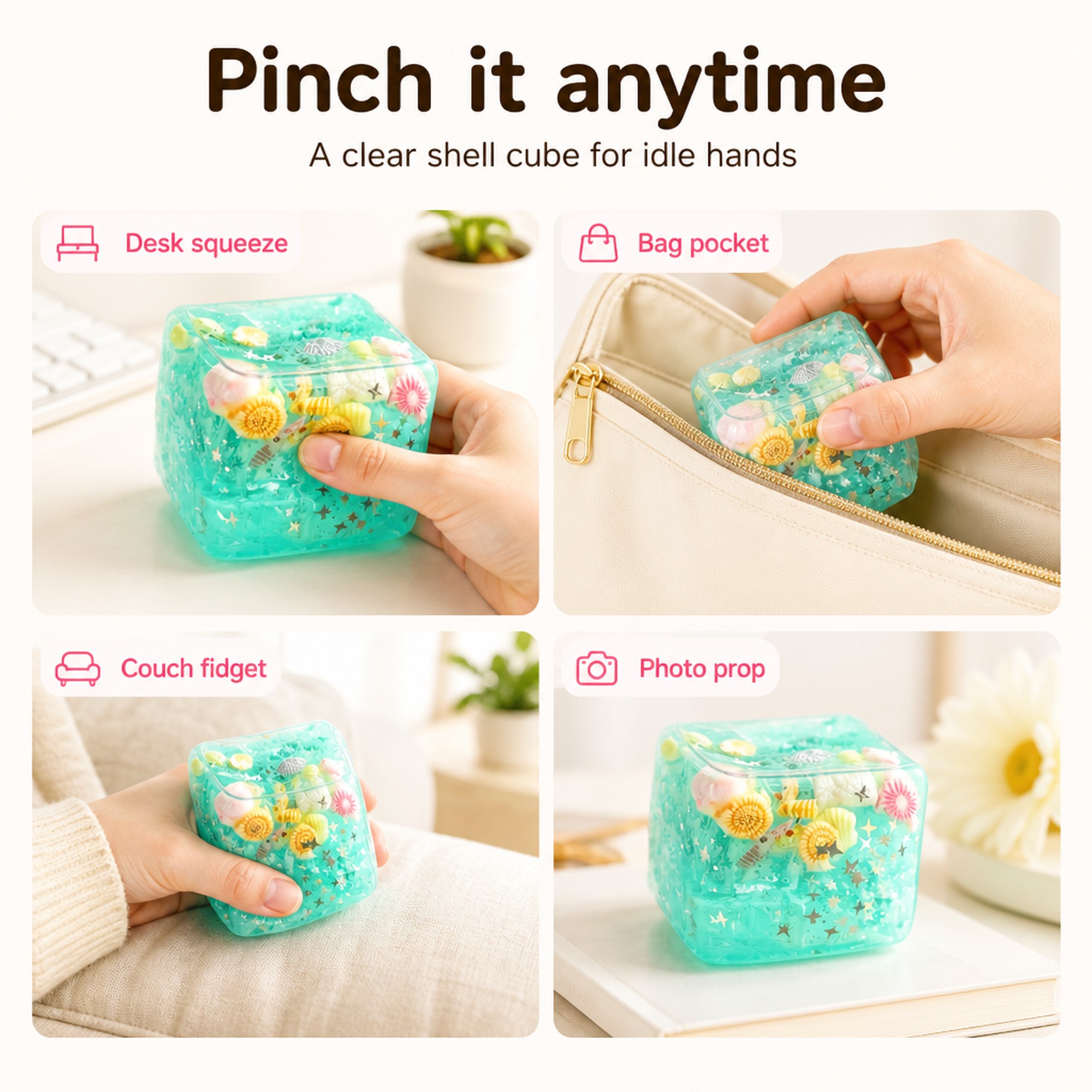 Ocean Shell Cube use occasions
