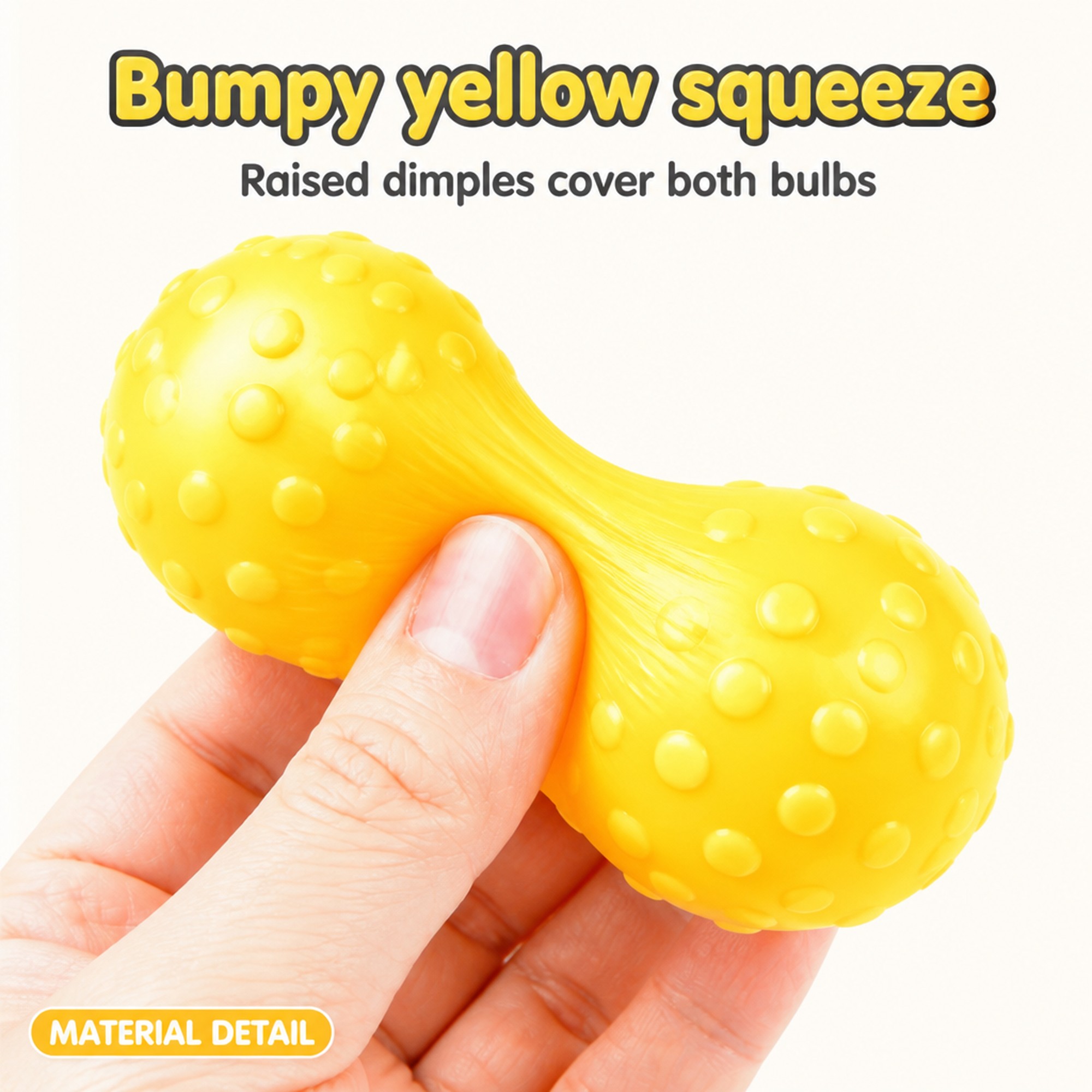 Bumpy Barbell dimple texture