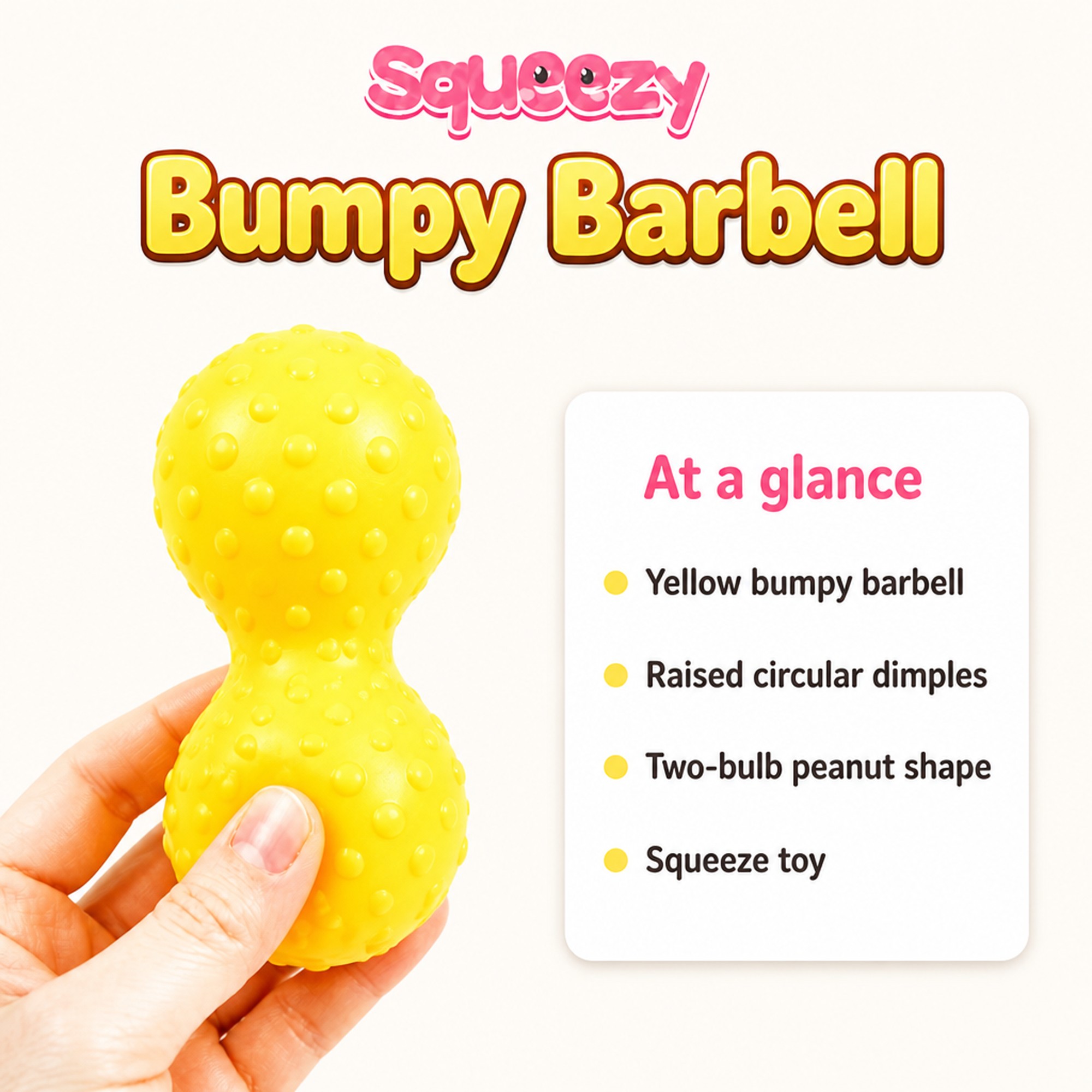 Bumpy Barbell at a glance