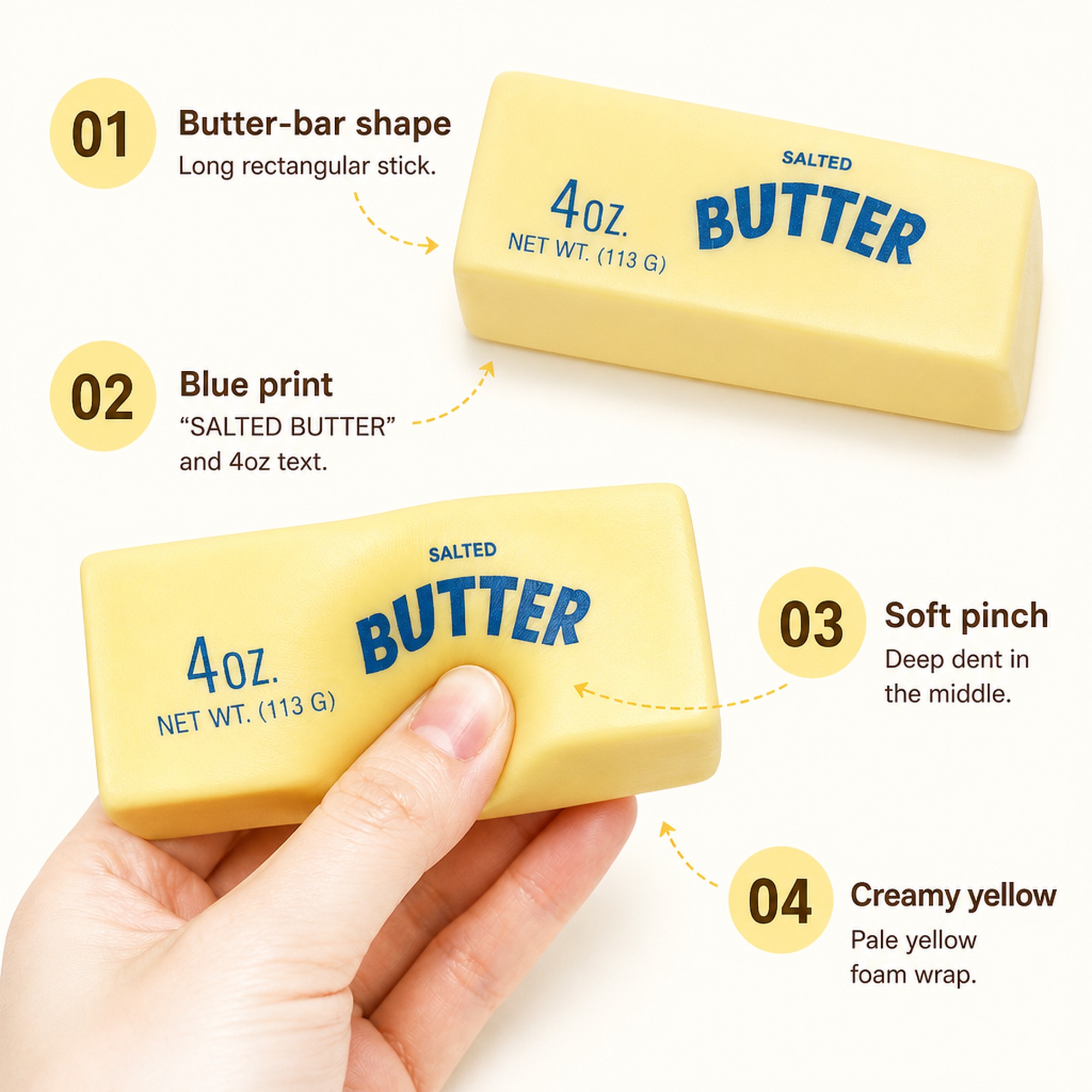 Fluffy Butter Bar features