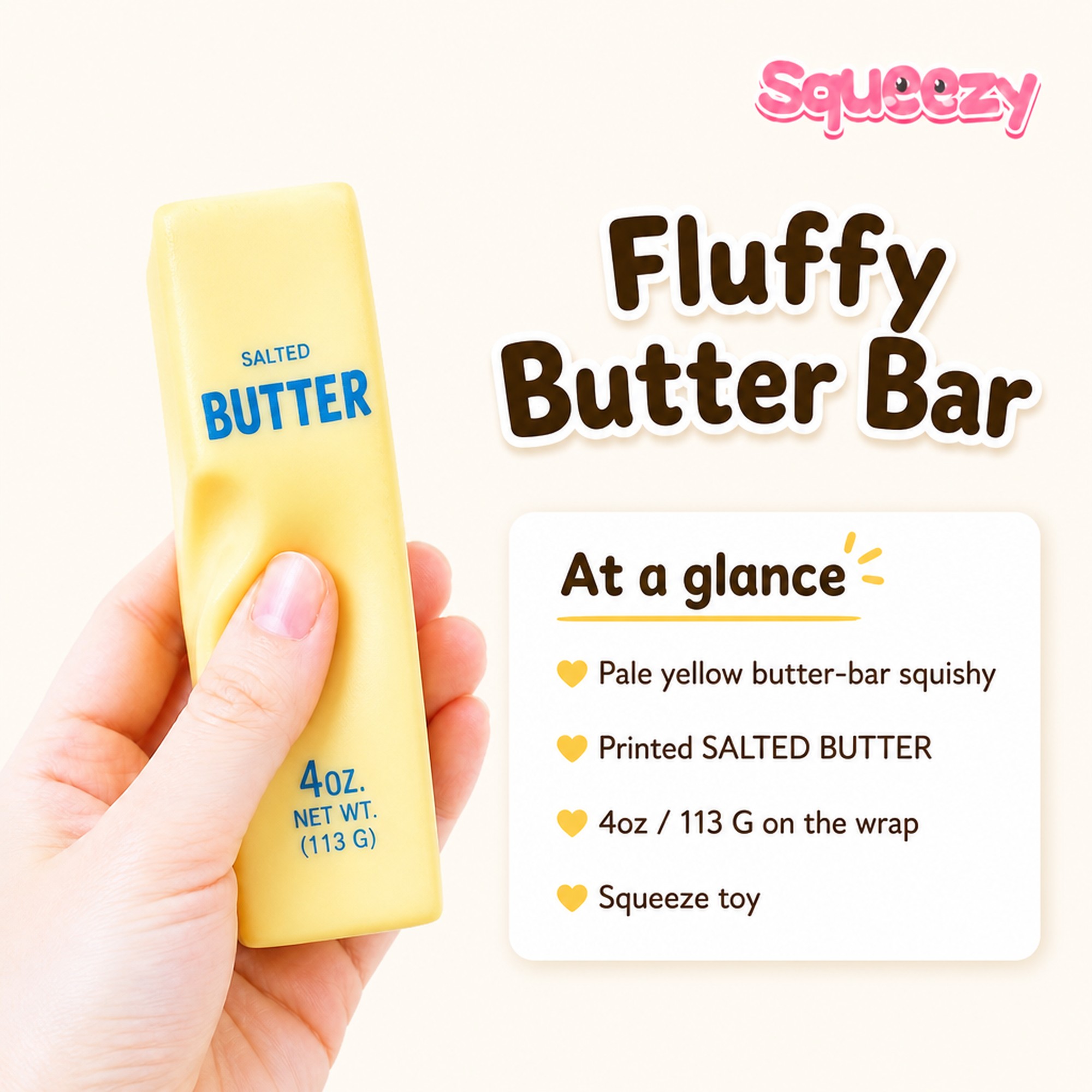 Fluffy Butter Bar at a glance