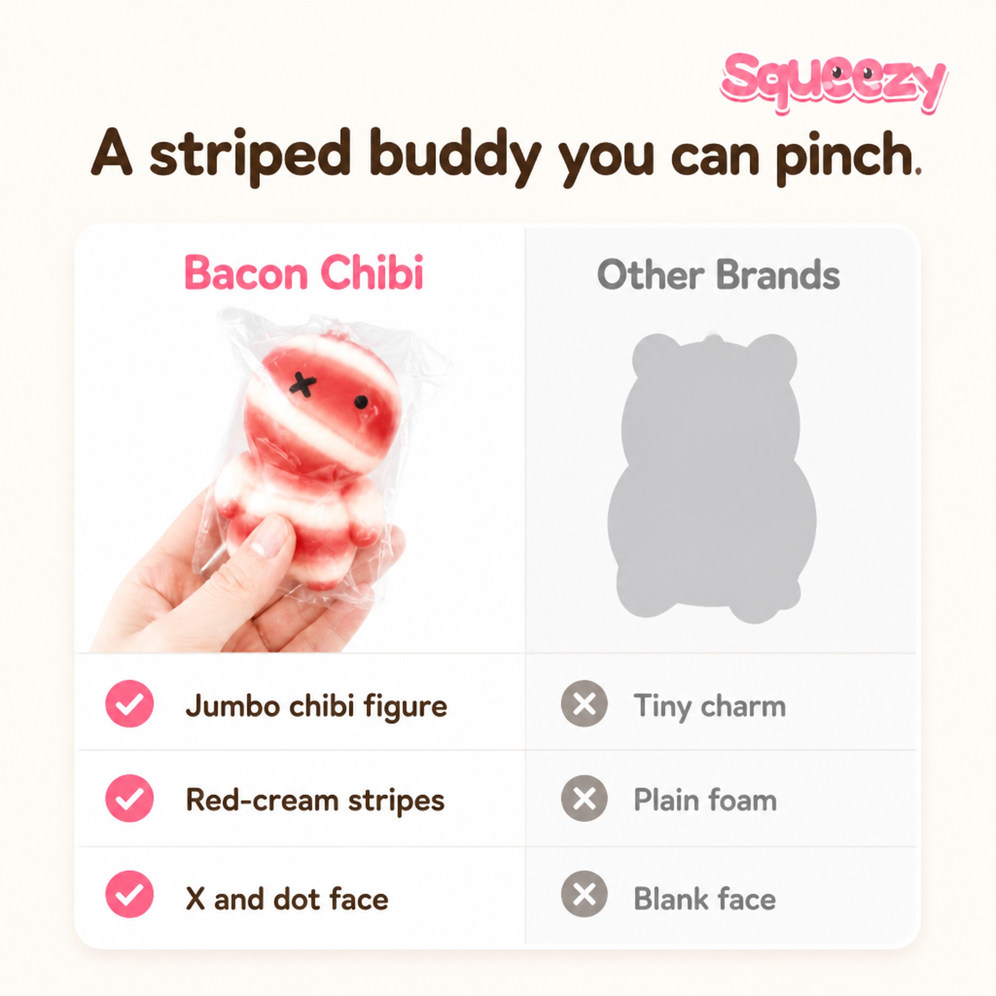 Bacon Chibi compared with other options
