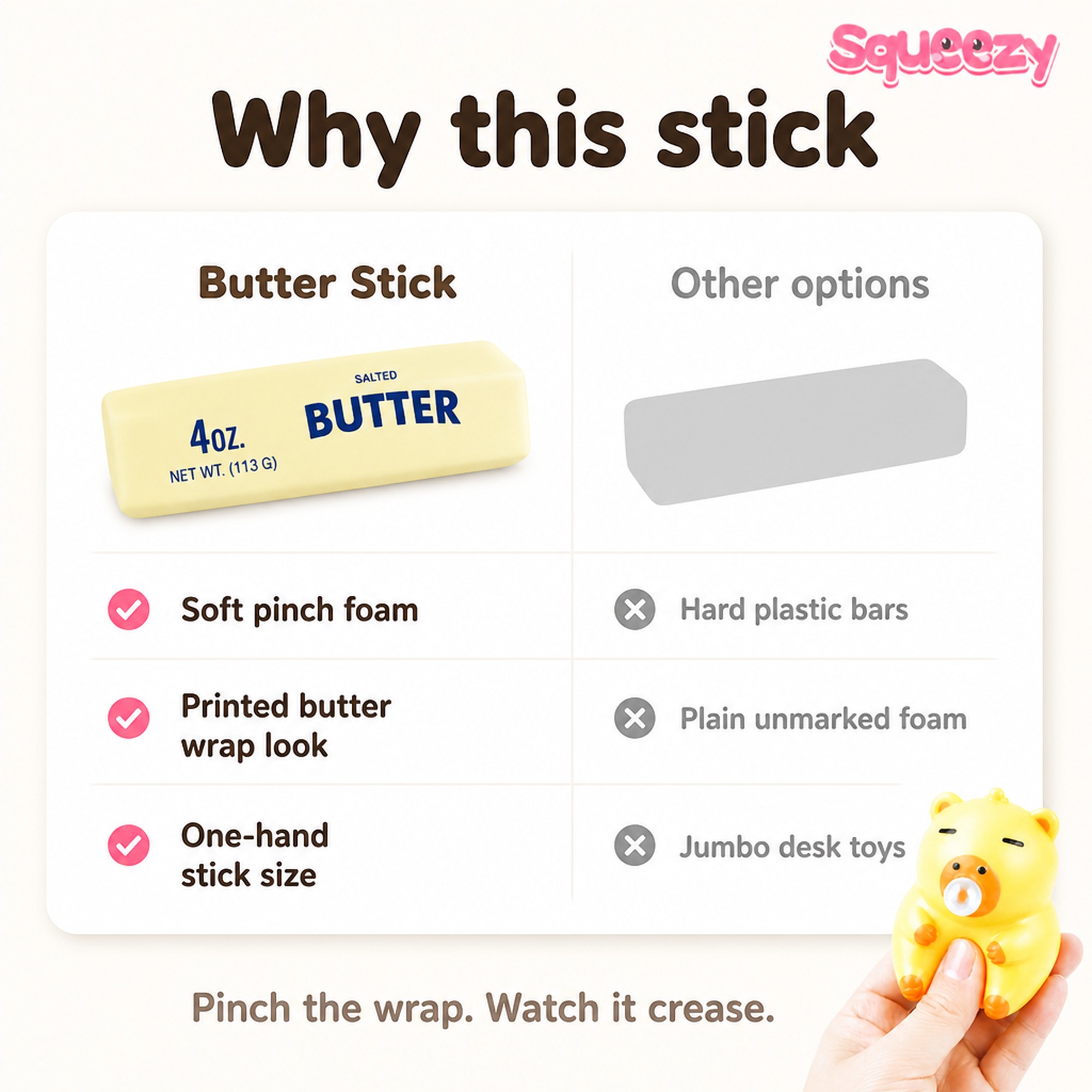 Butter Stick compared with other options