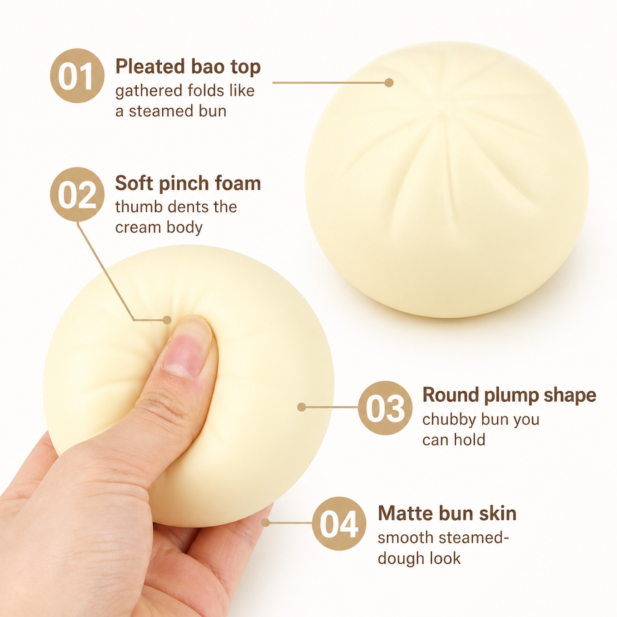 Steamer Bao features