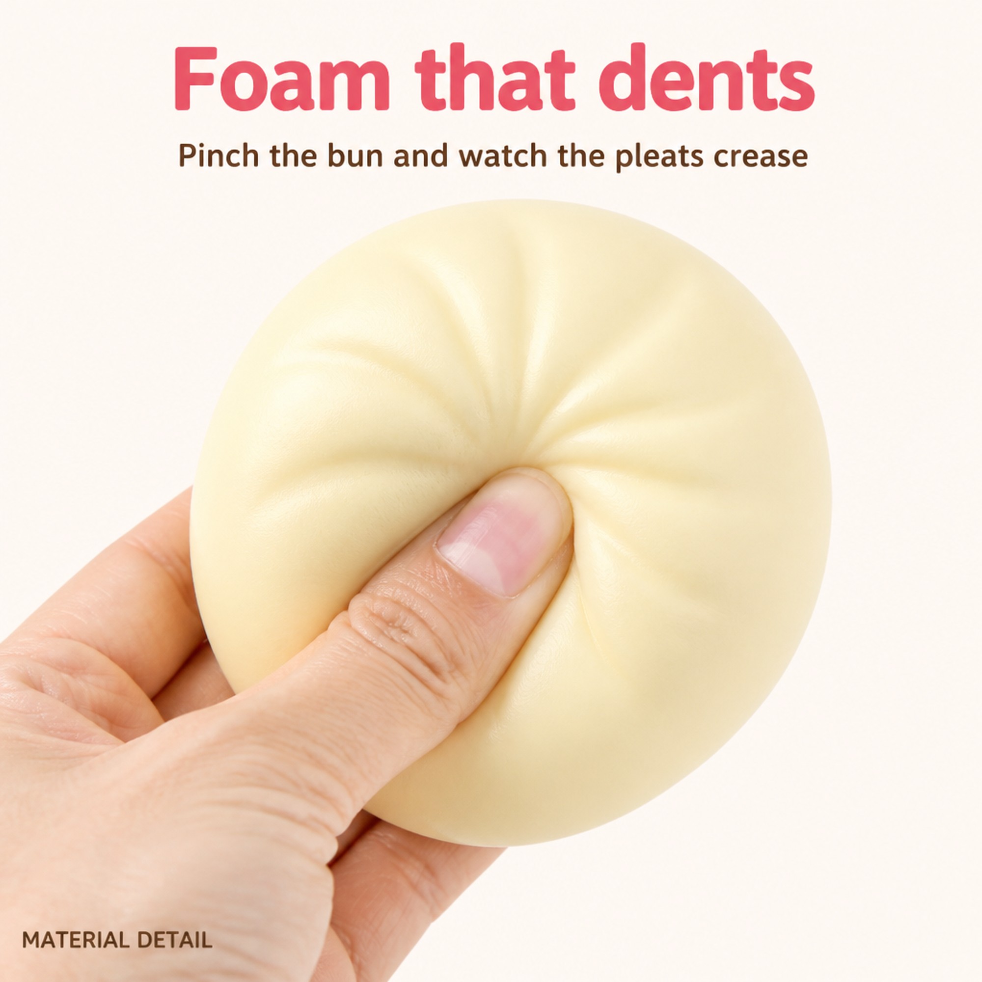 Steamer Bao foam squeeze