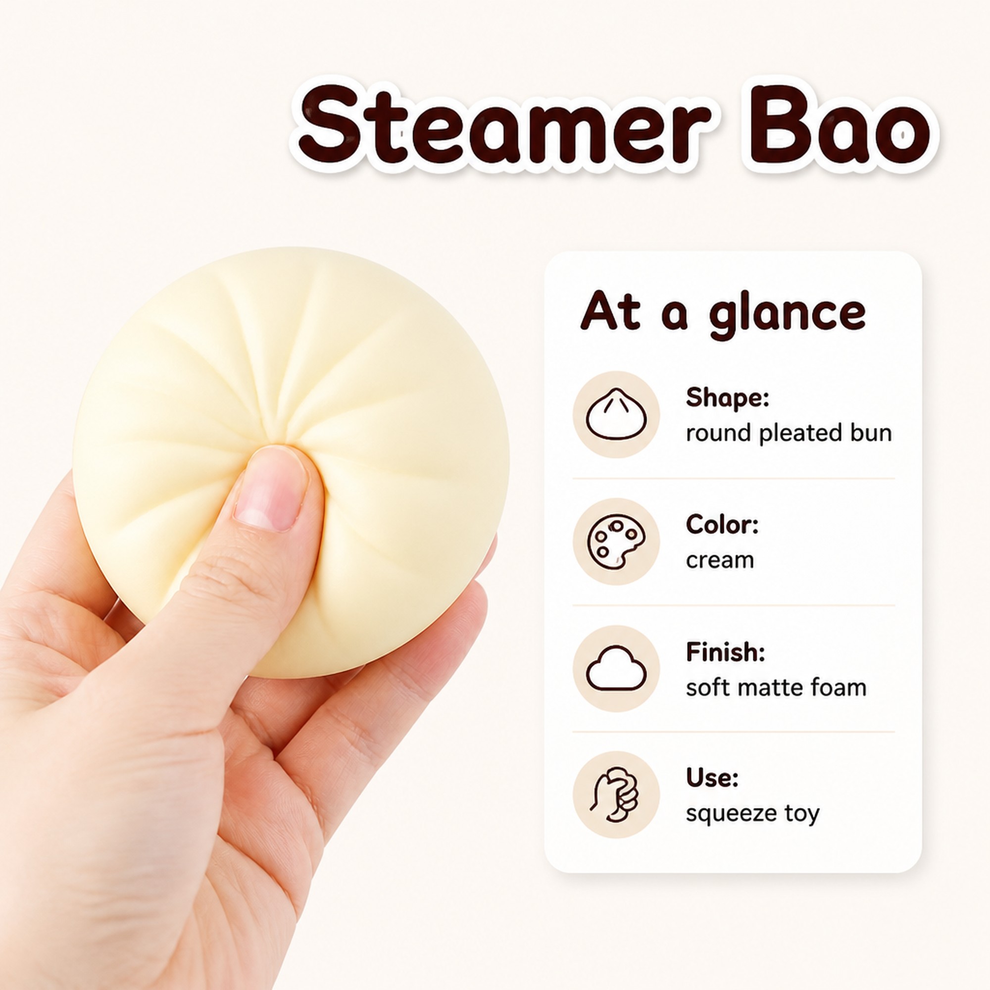 Steamer Bao at a glance