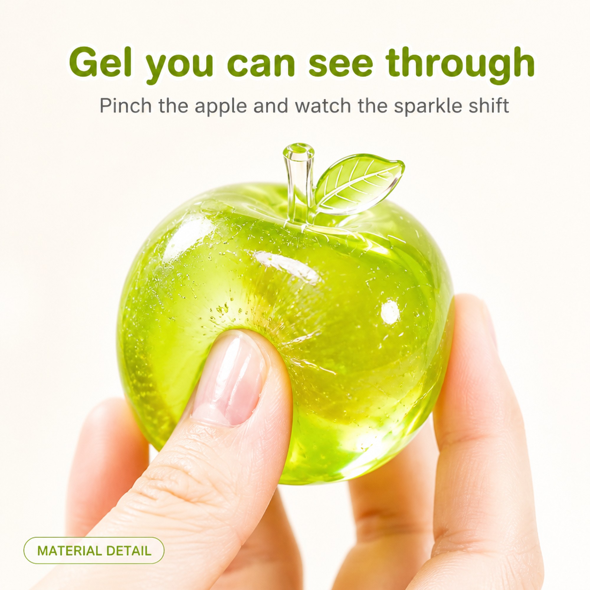 Jelly Green Apple see-through gel