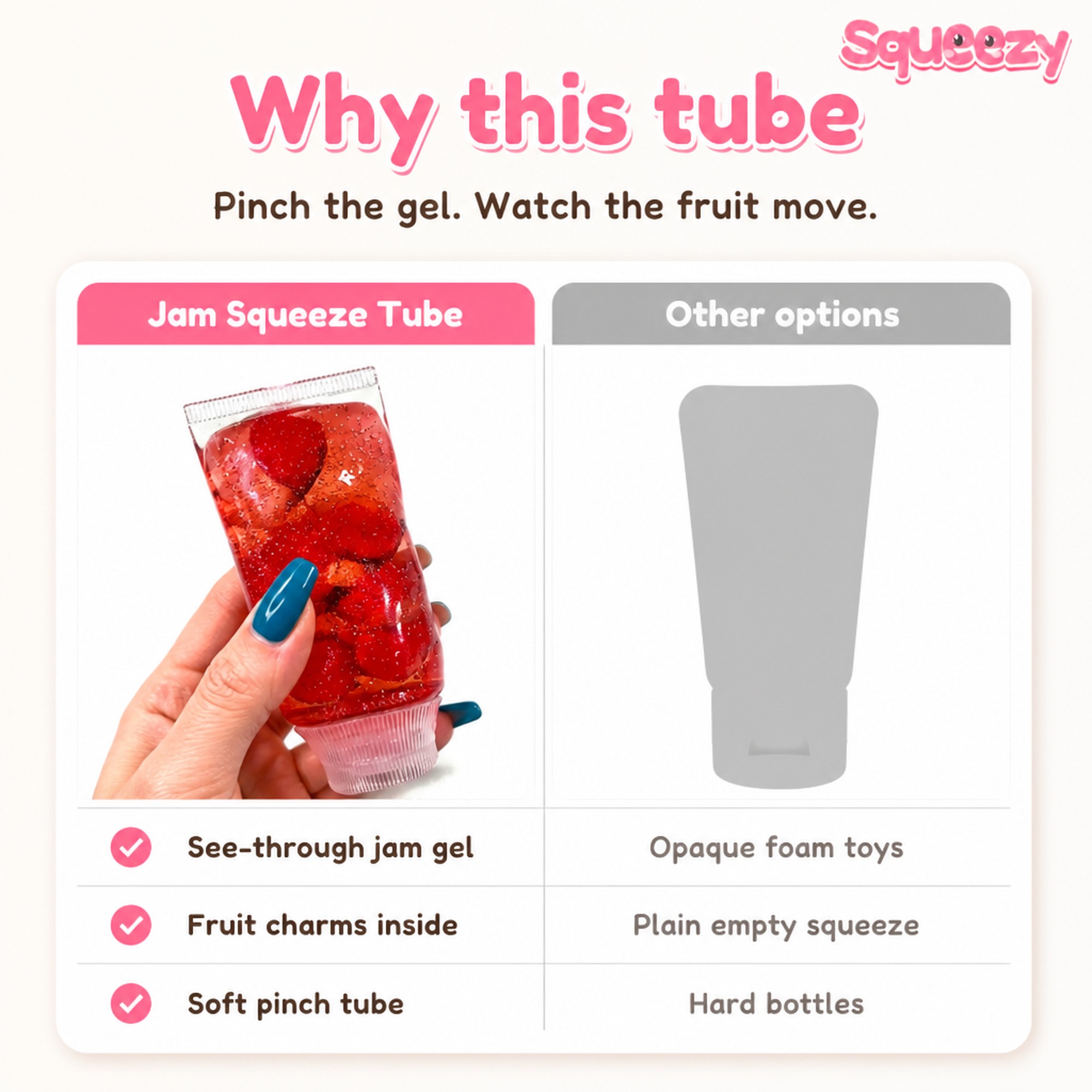 Jam Squeeze Tube compared with other options