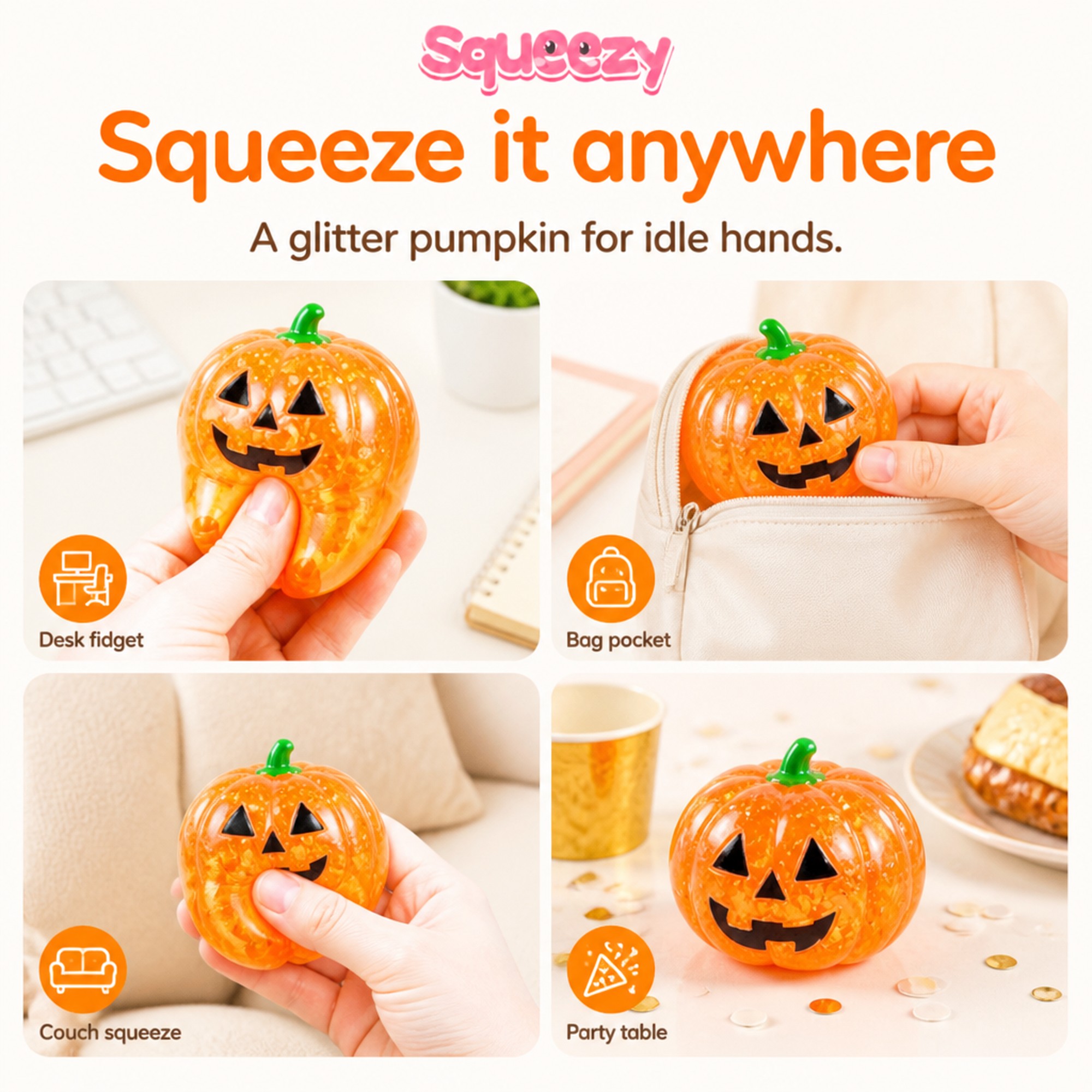 Glitter Pumpkin use occasions