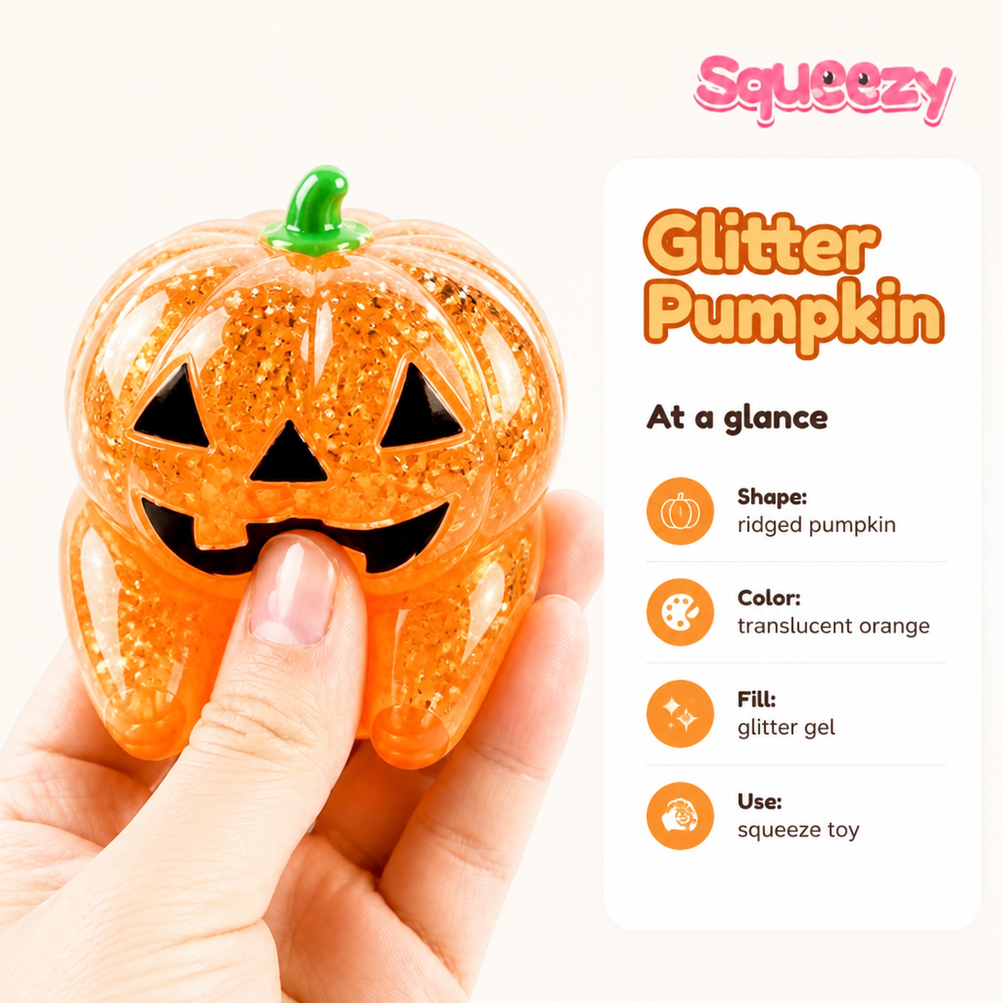 Glitter Pumpkin at a glance