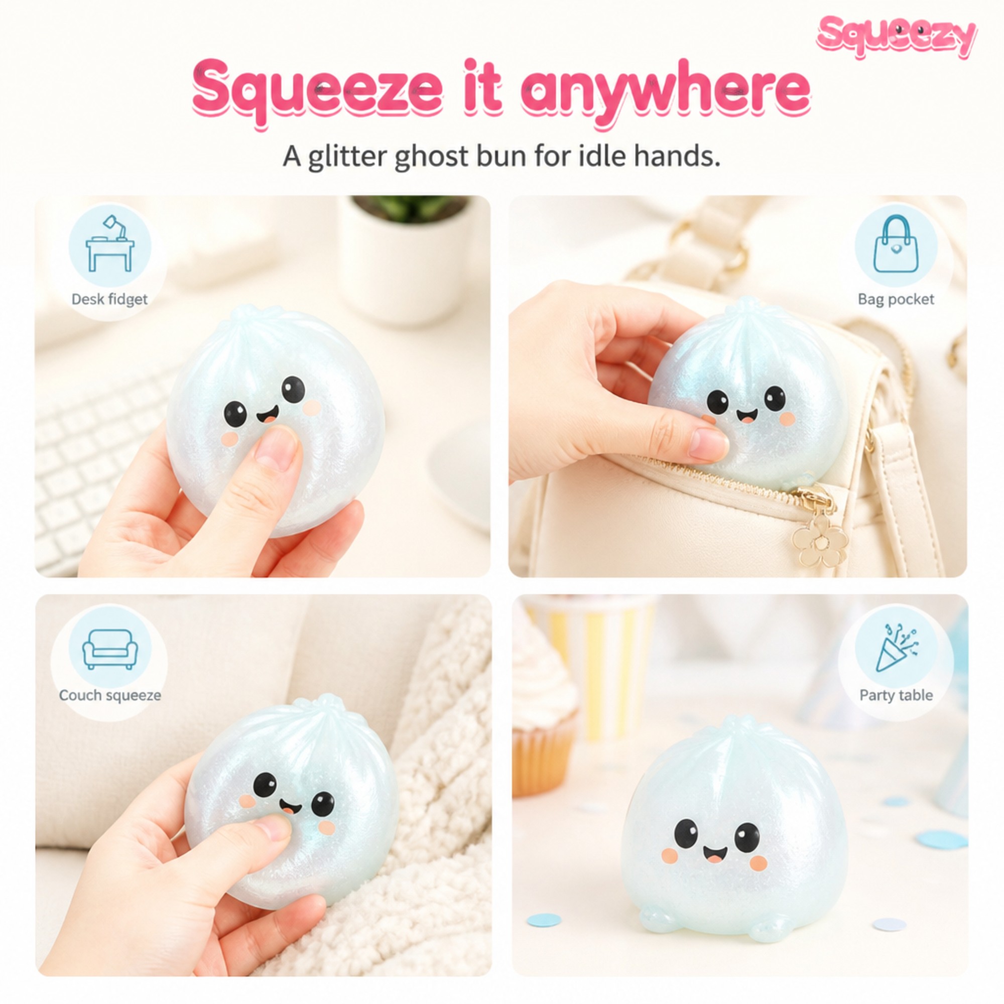 Ghost Glitter Bao use occasions