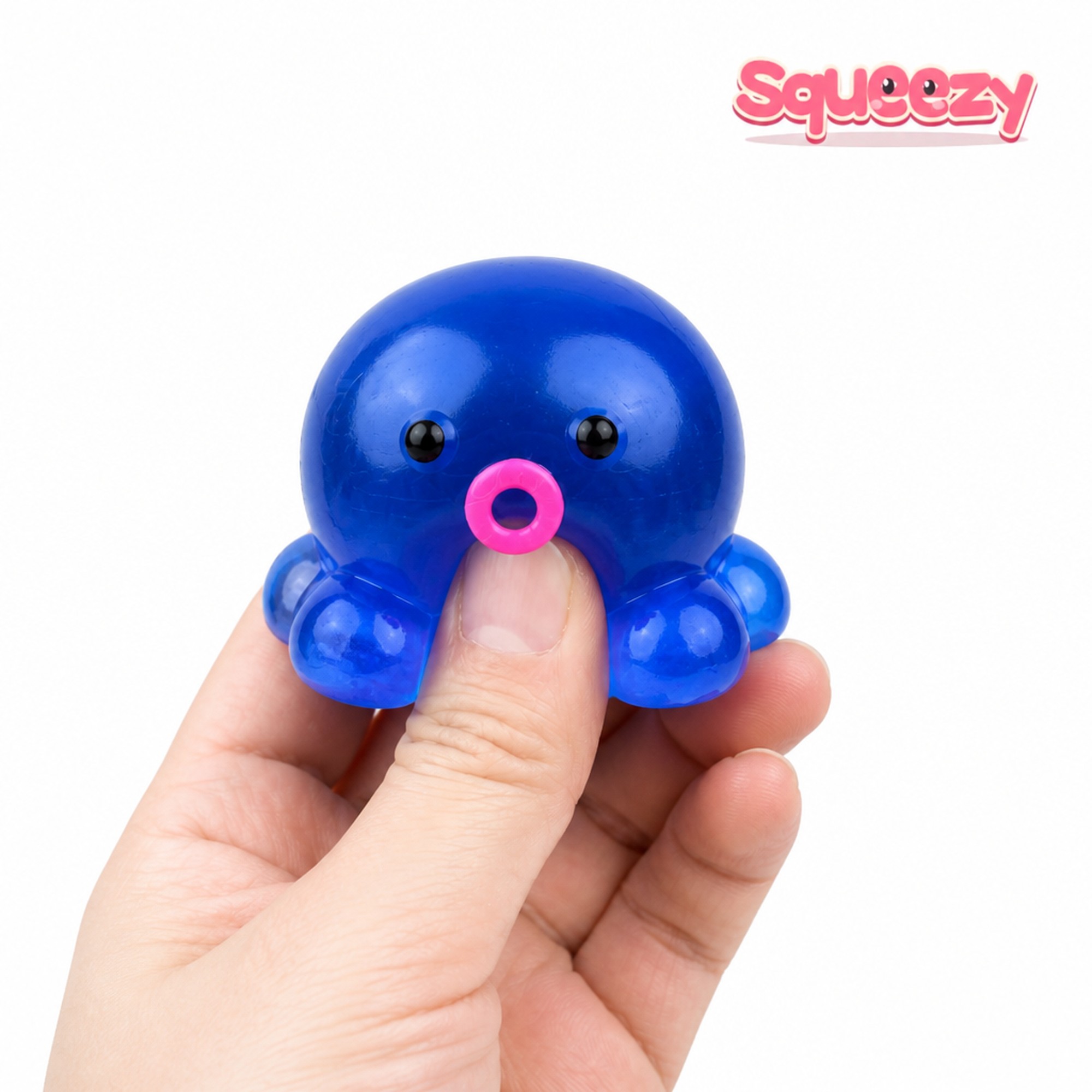 Jelly Octopus being squeezed