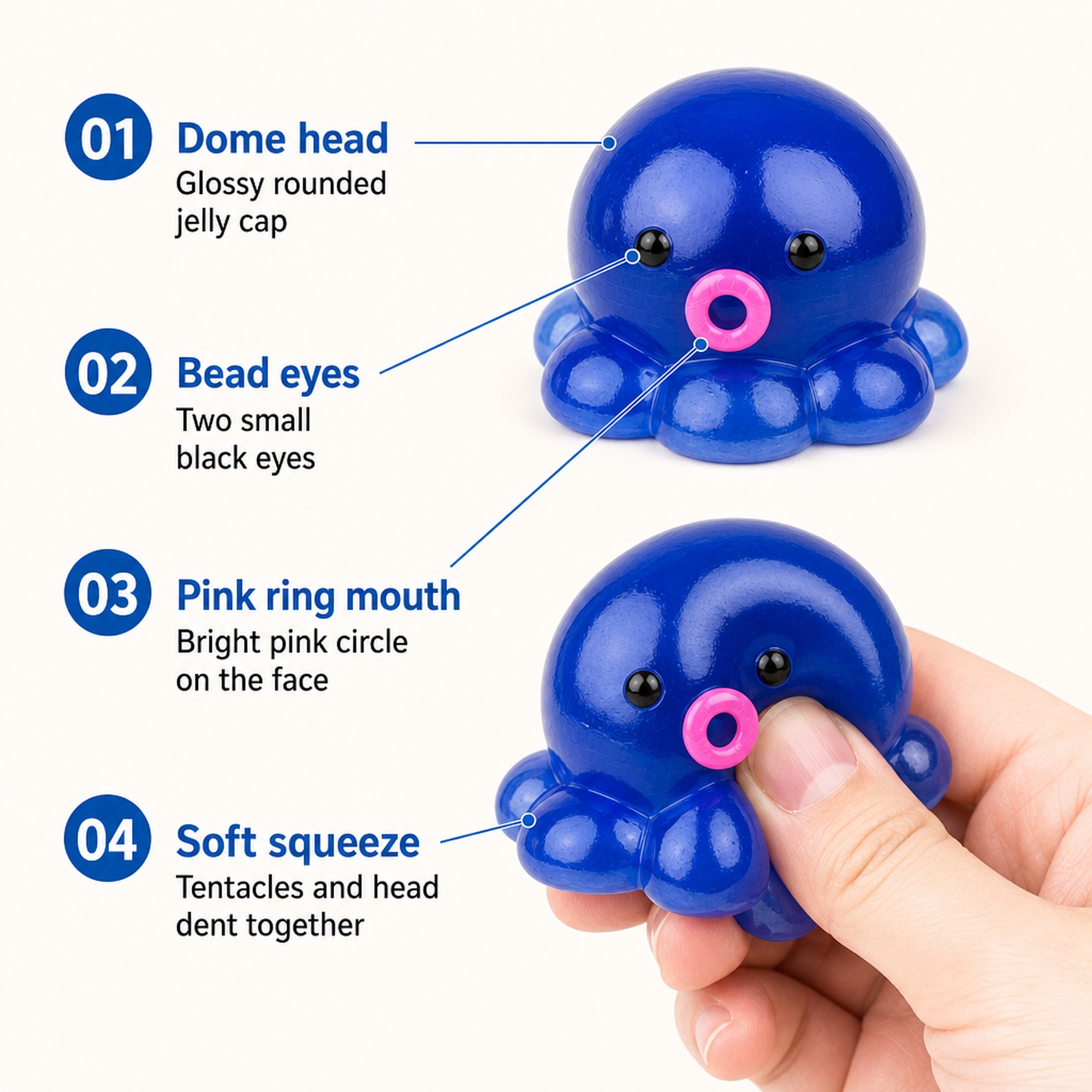 Jelly Octopus features