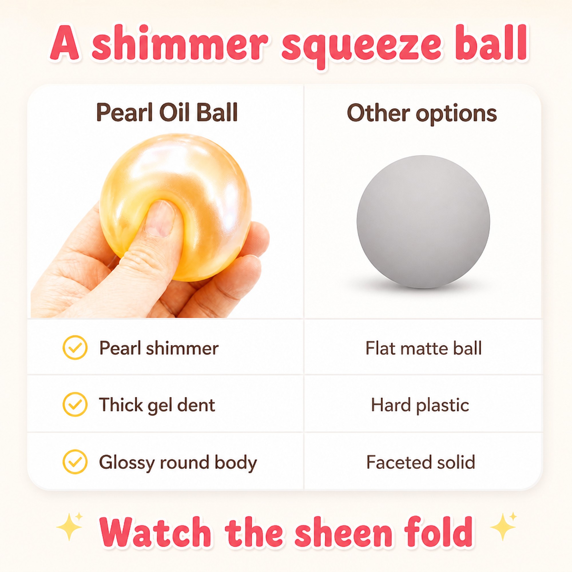 Pearl Oil Ball compared with other options