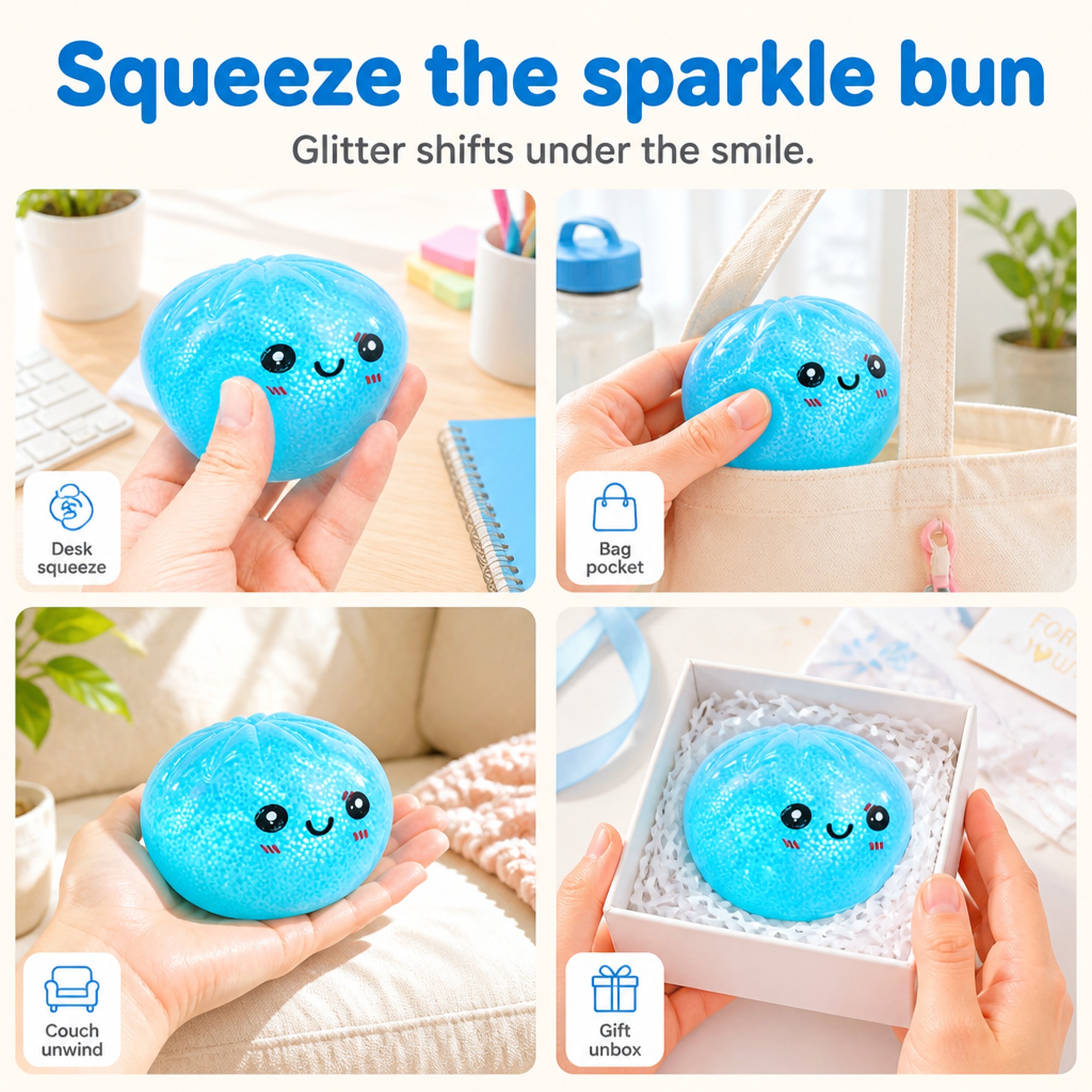 Glow Glitter Bao use occasions