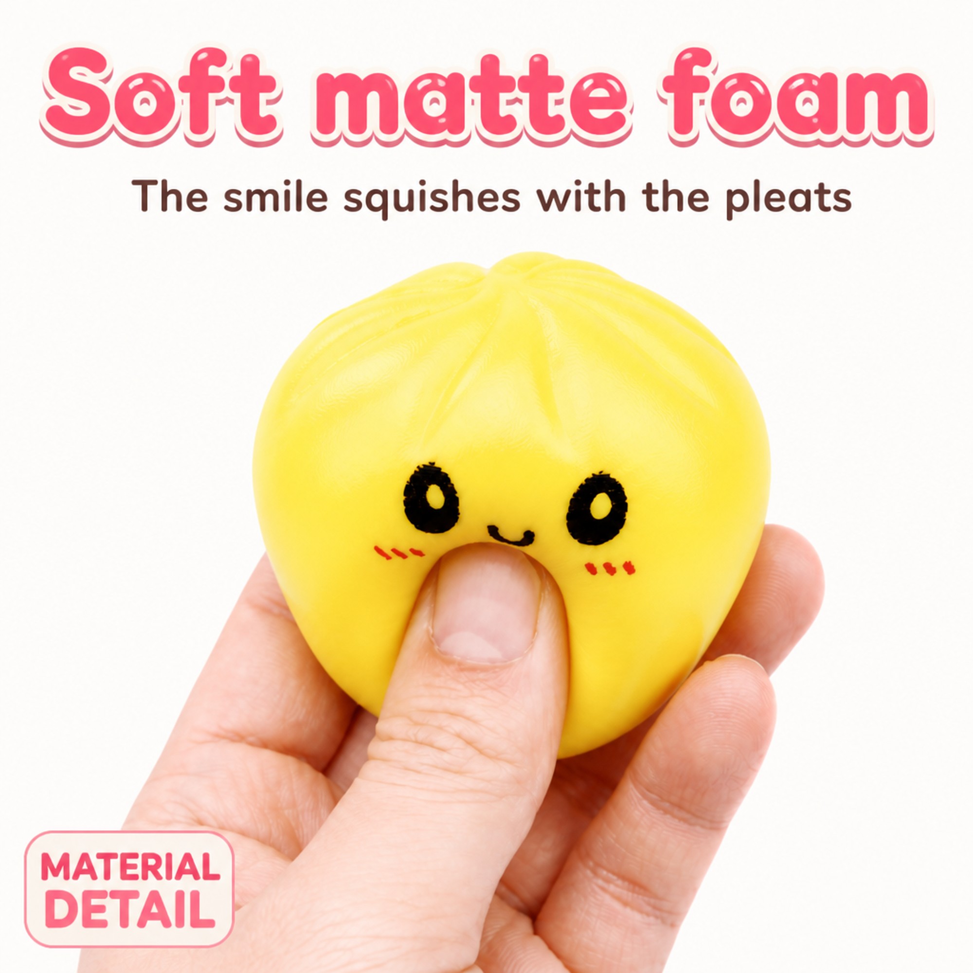 Emoji Bao foam texture