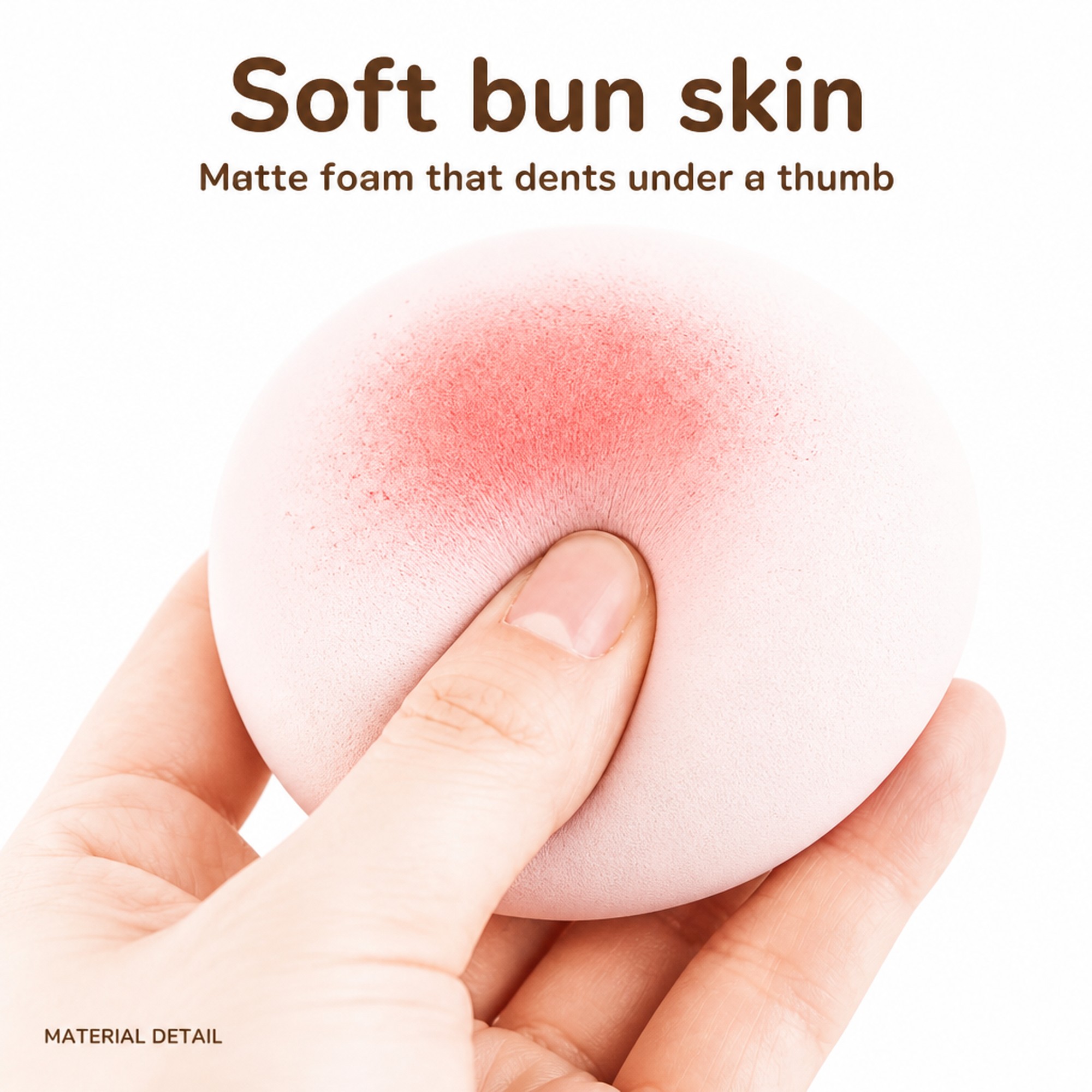 Blush Bao foam squeeze