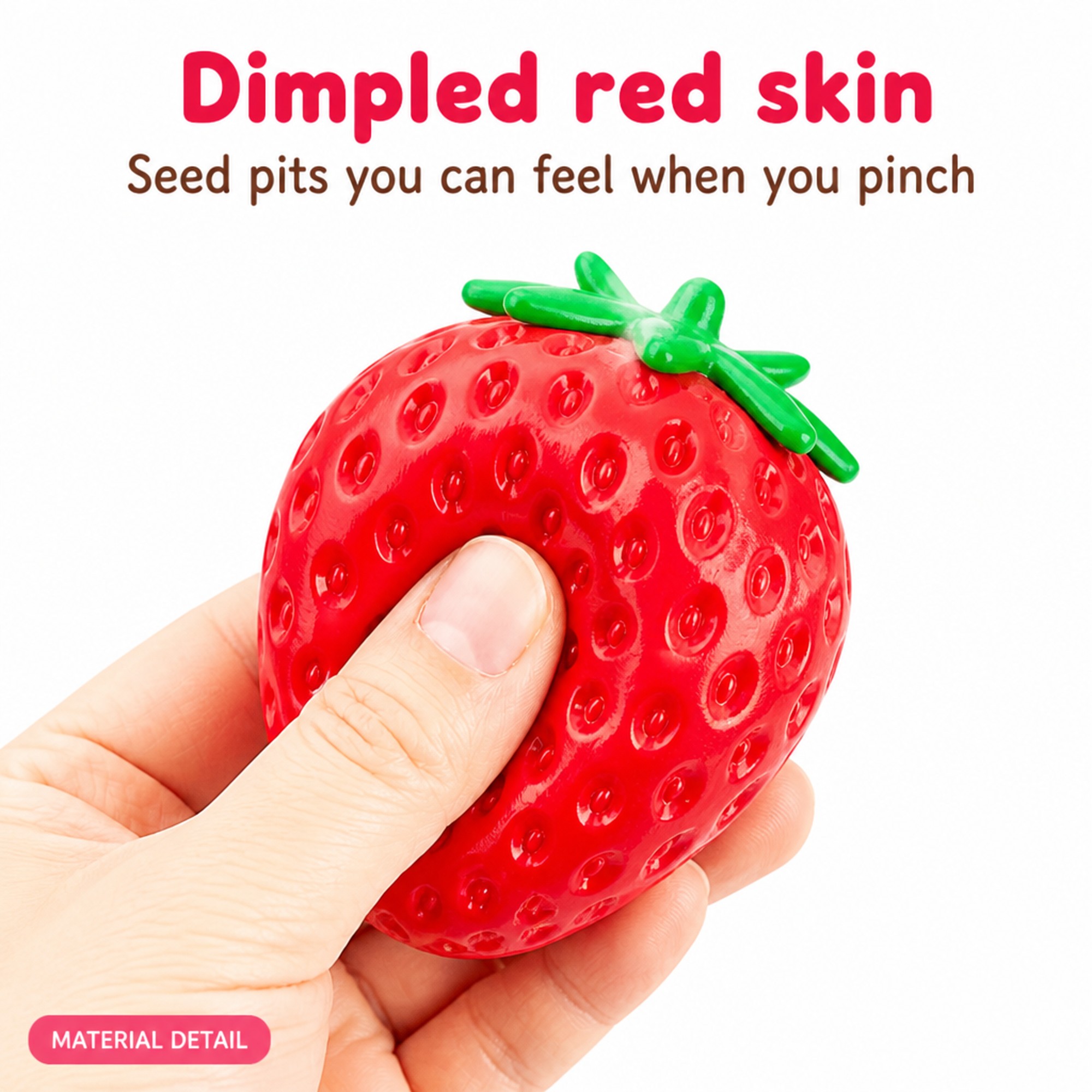 Dimple Strawberry seed-dimple skin