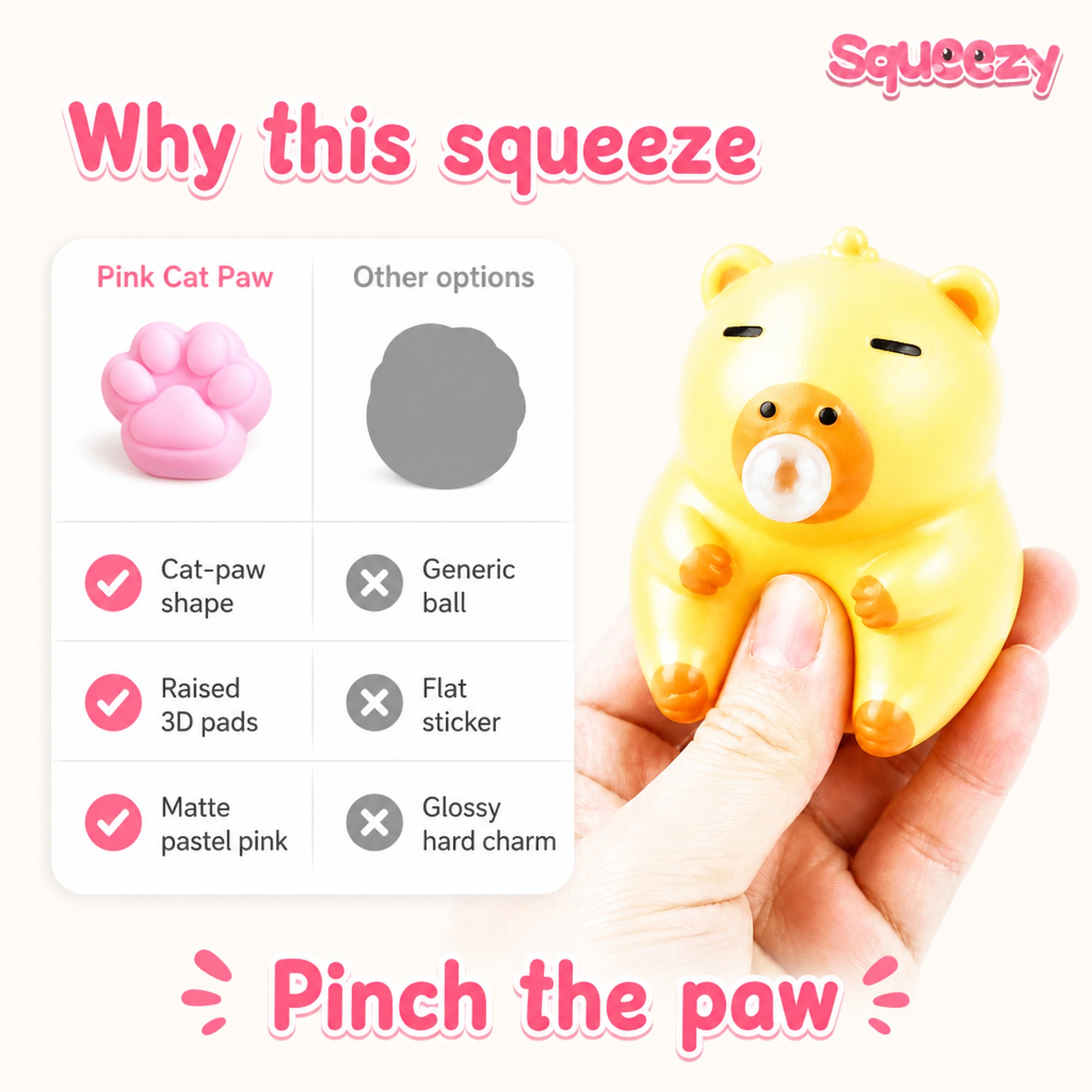 Pink Cat Paw compared with other options