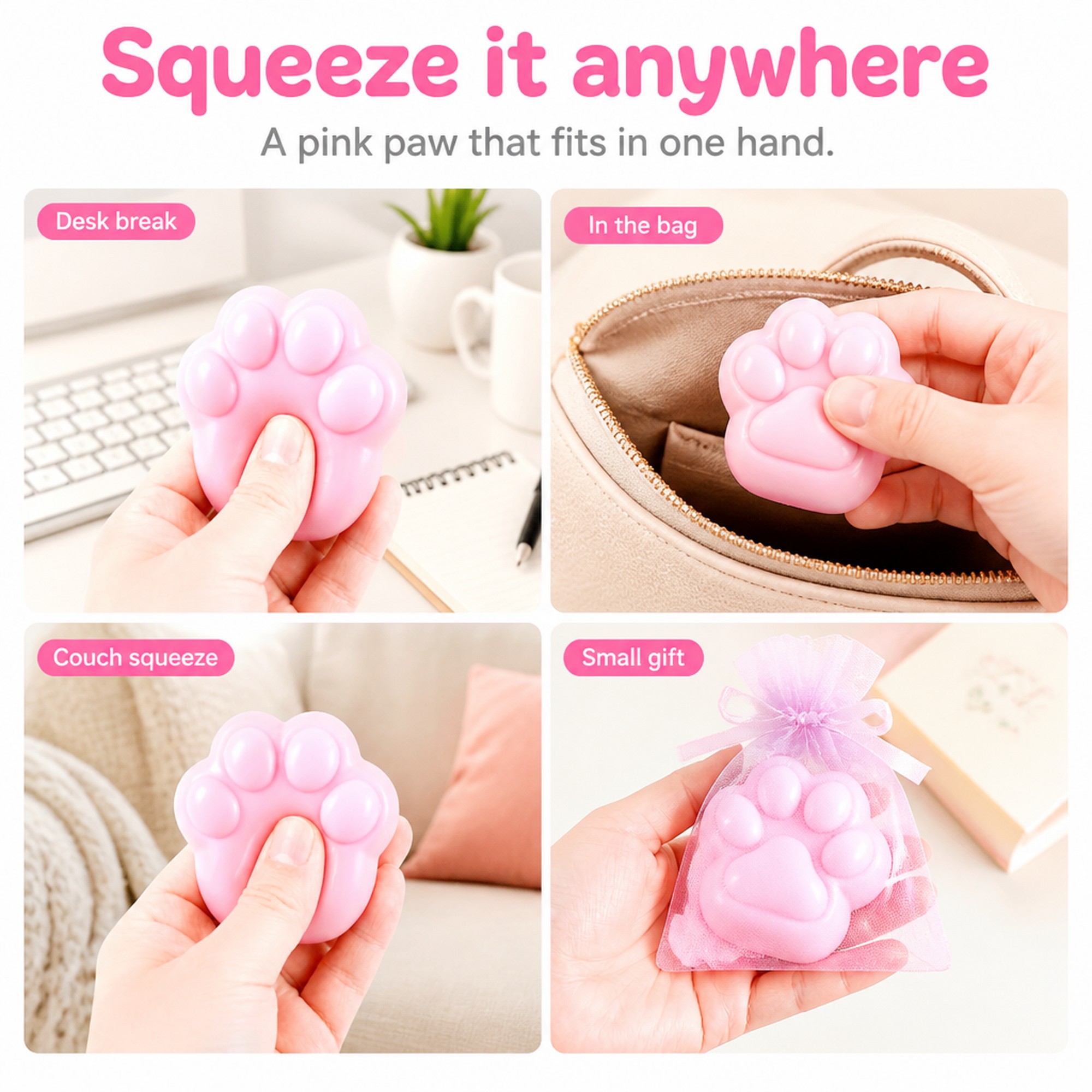 Pink Cat Paw use occasions