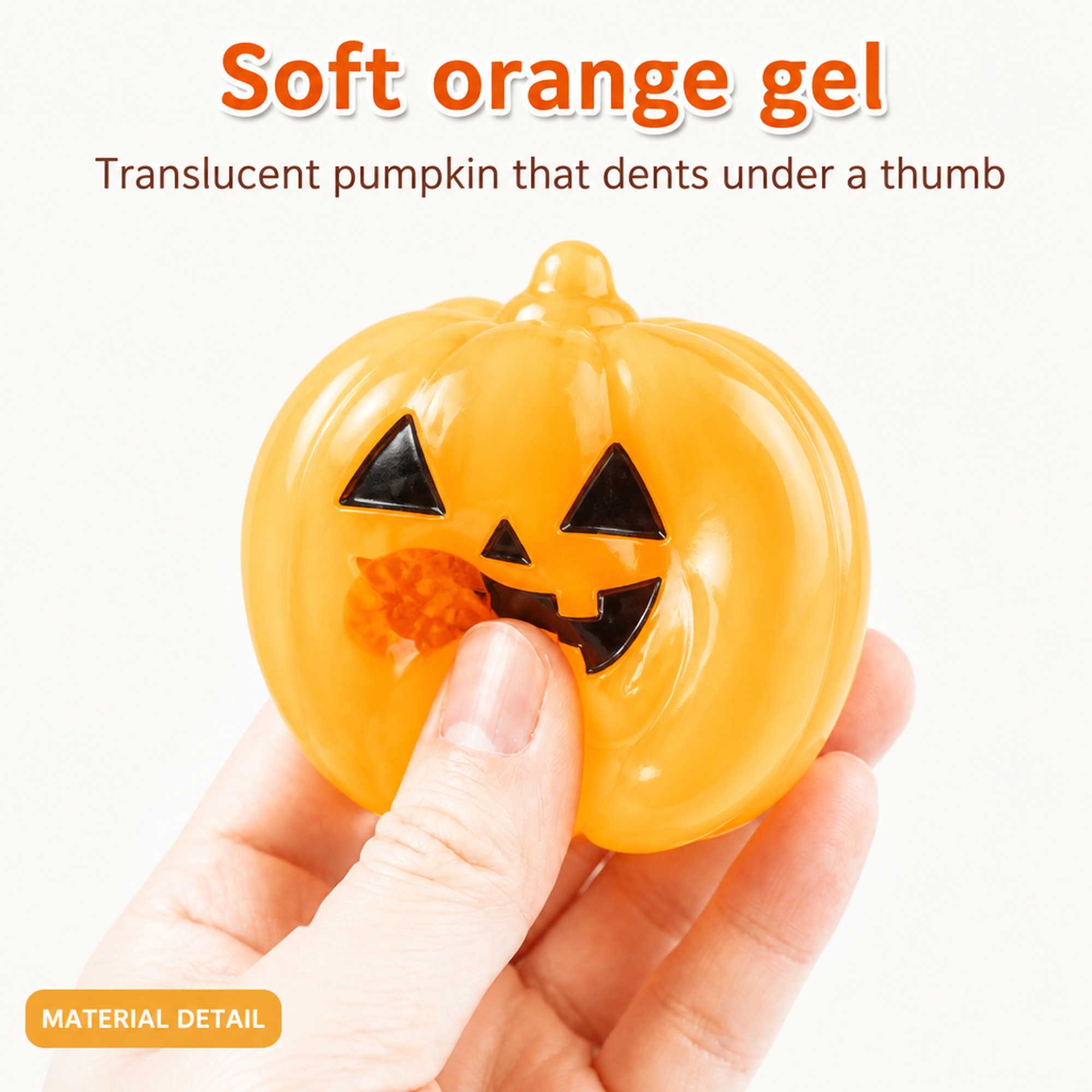 Jack-o'-Lantern Bao gel squeeze