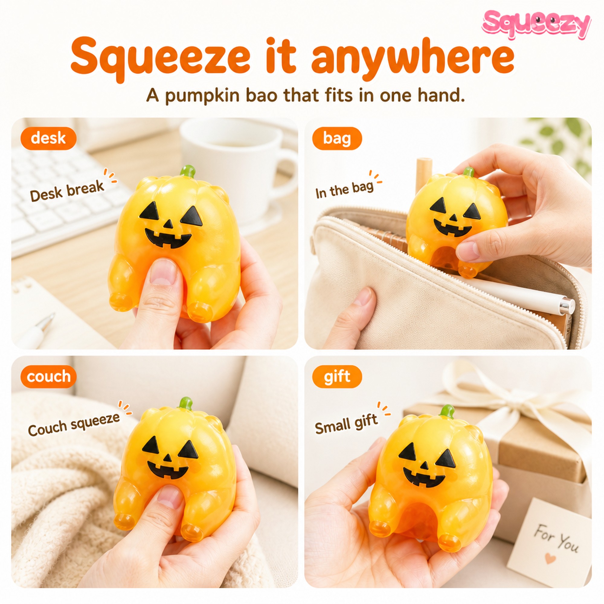 Jack-o'-Lantern Bao use occasions