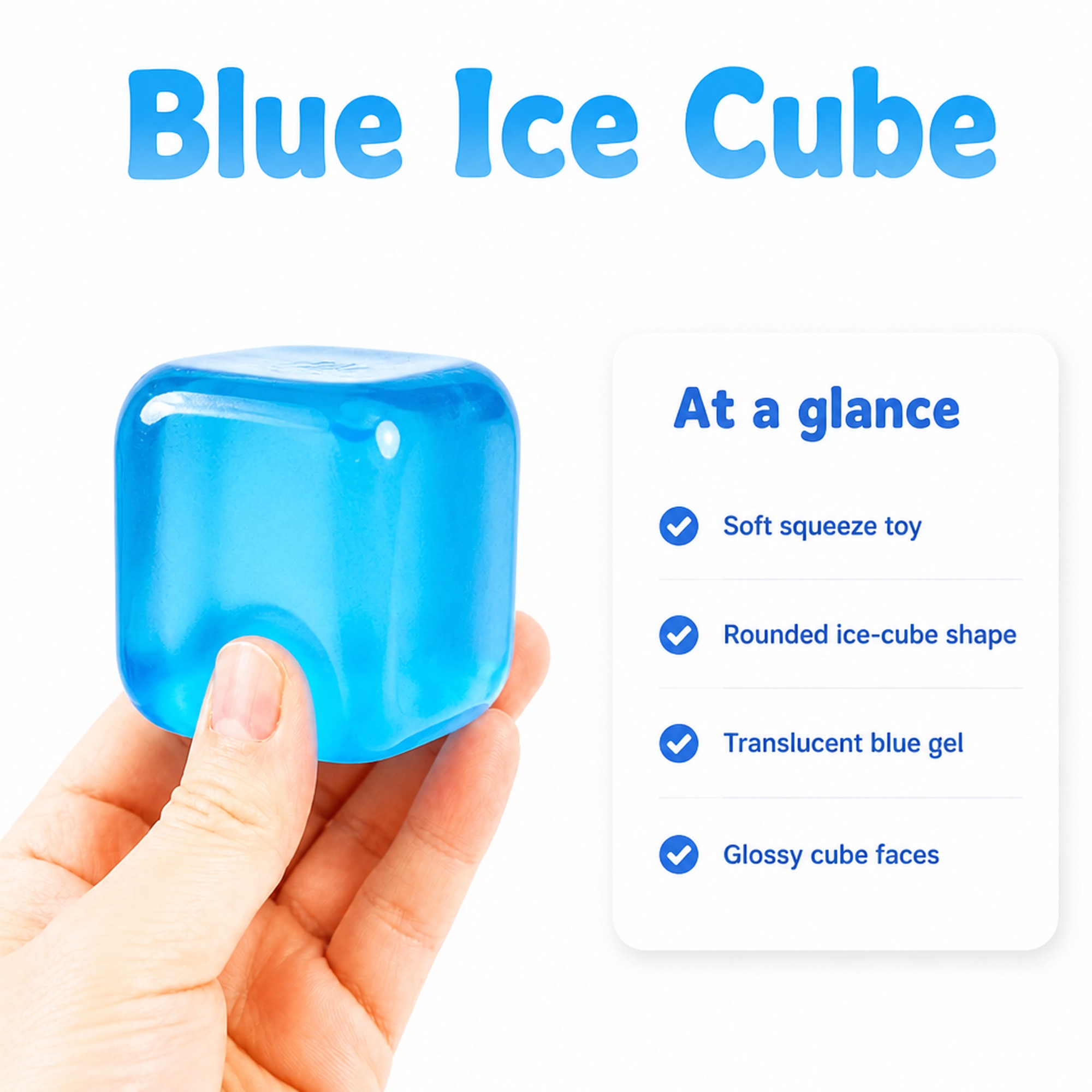 Blue Ice Cube at a glance