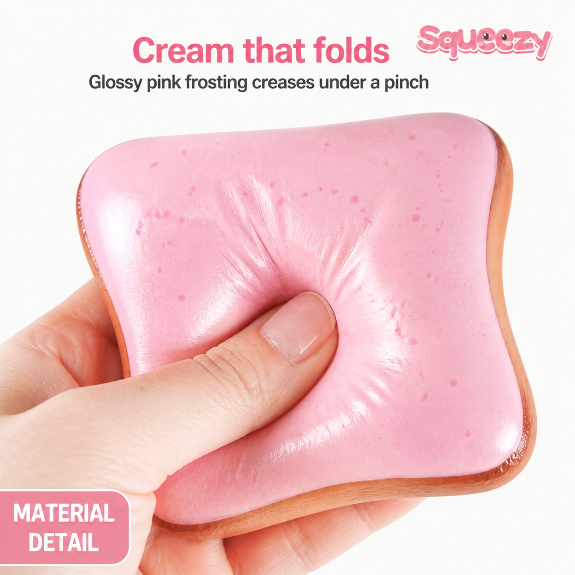 Frosted Toast squeeze and frosting