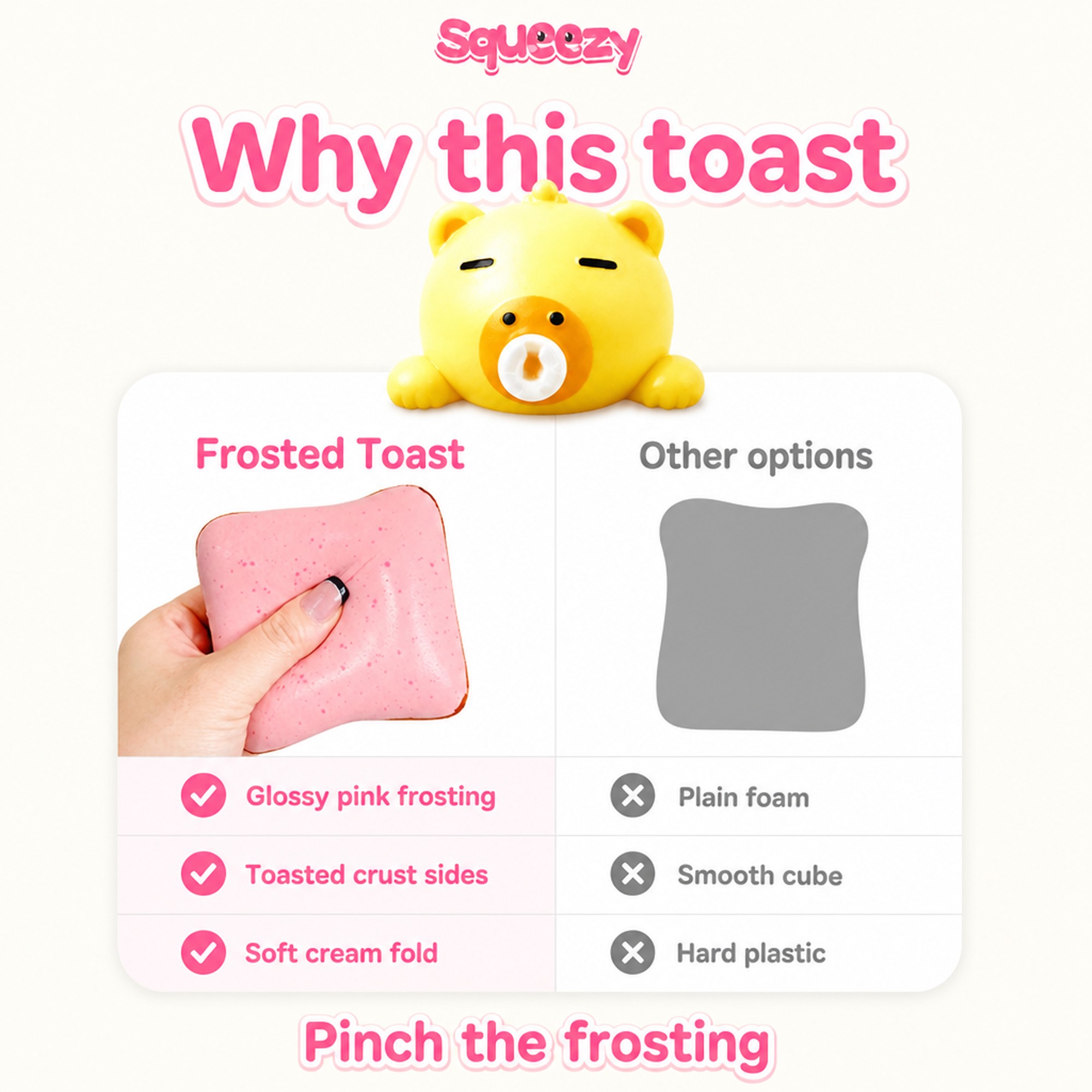 Frosted Toast compared with other options