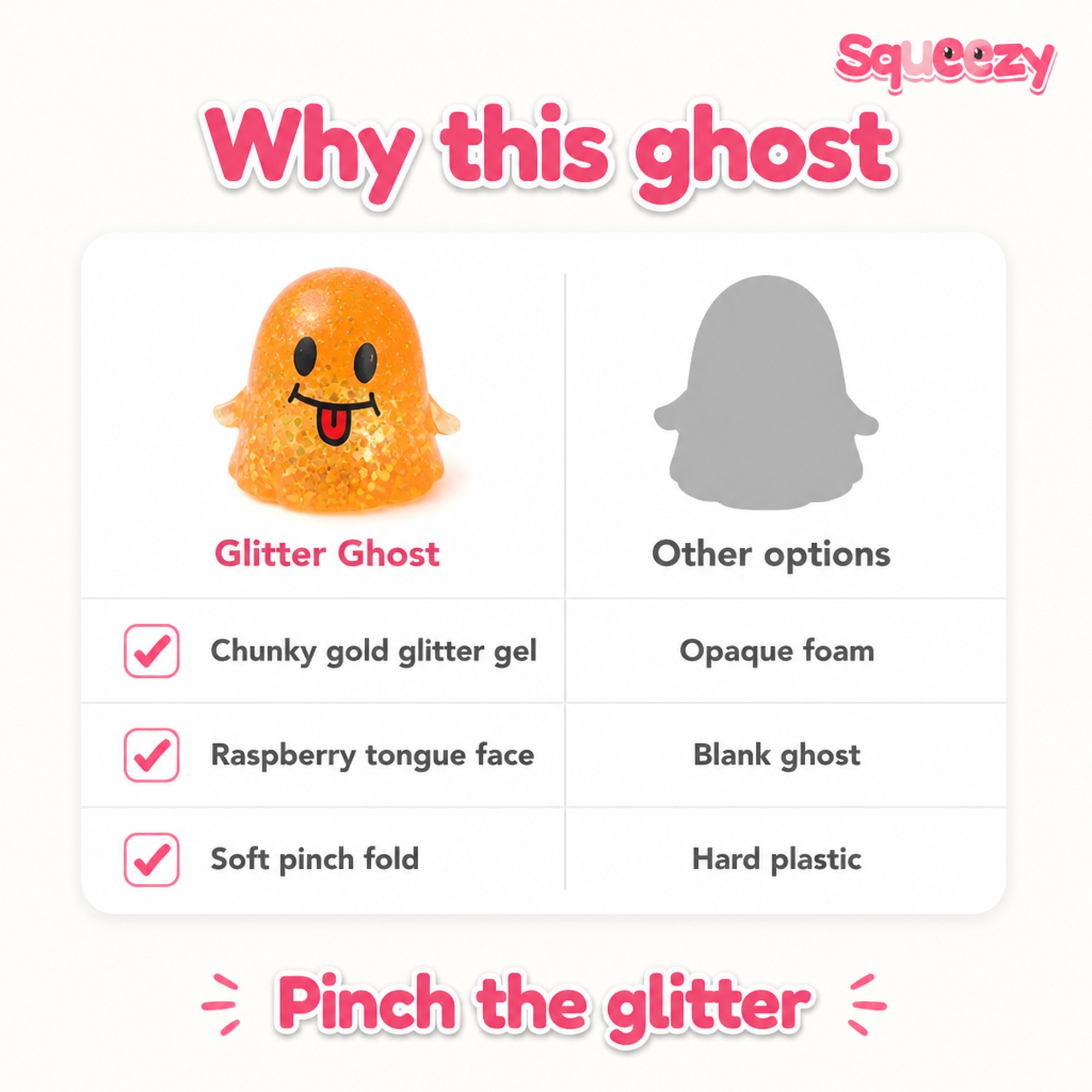 Glitter Ghost compared with other options