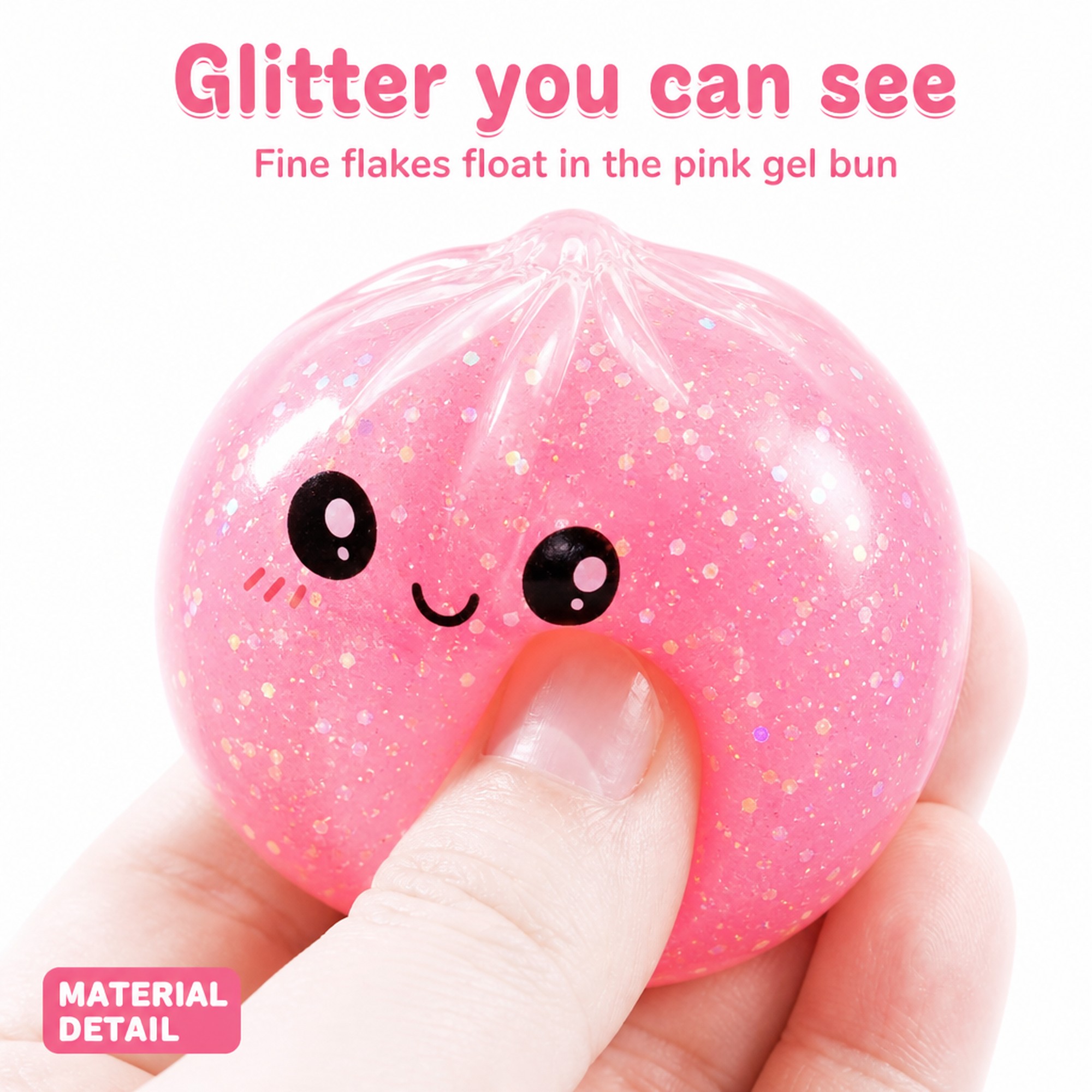 Sugar Bao squeeze and glitter