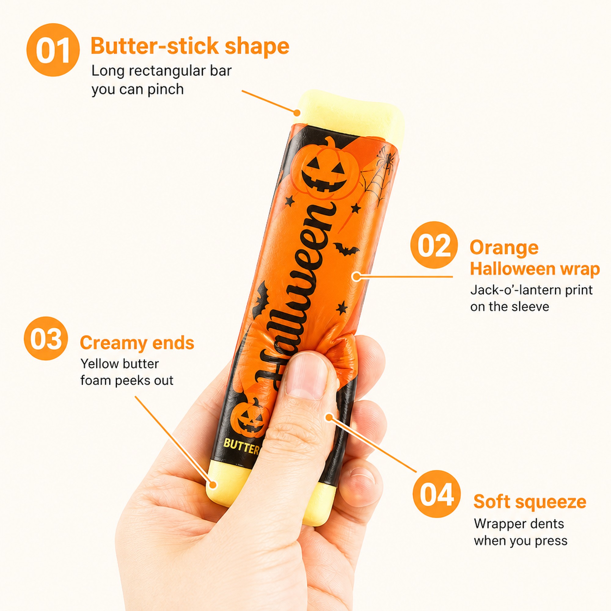 Halloween Butter Stick features