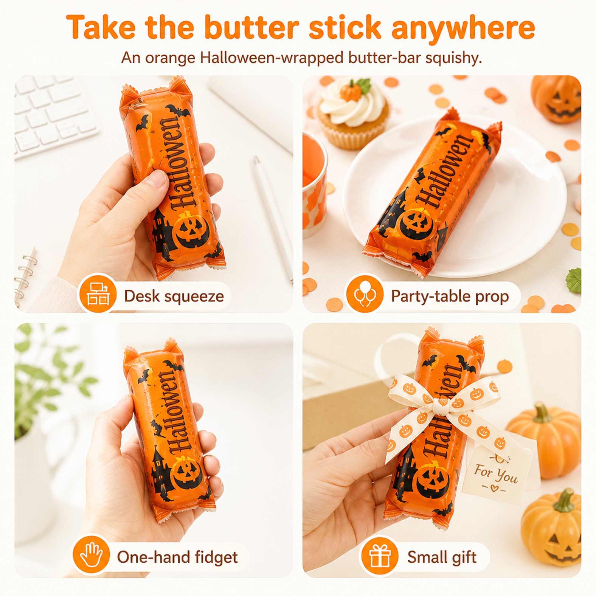 Halloween Butter Stick use occasions